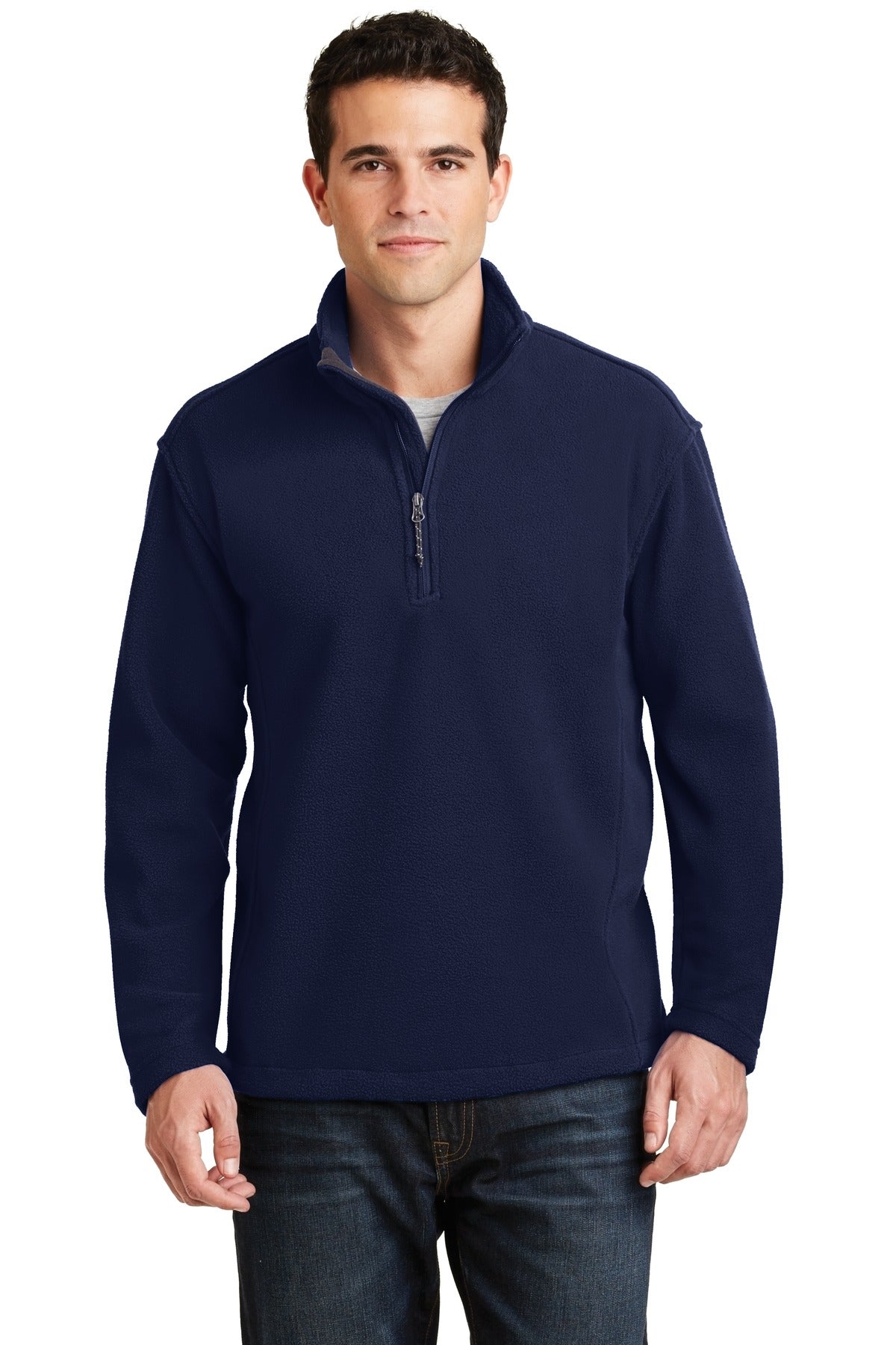 Port Authority Men's Value Fleece 1/4-Zip Pullover. F218 Mens Apparel Sweatshirts & Fleece