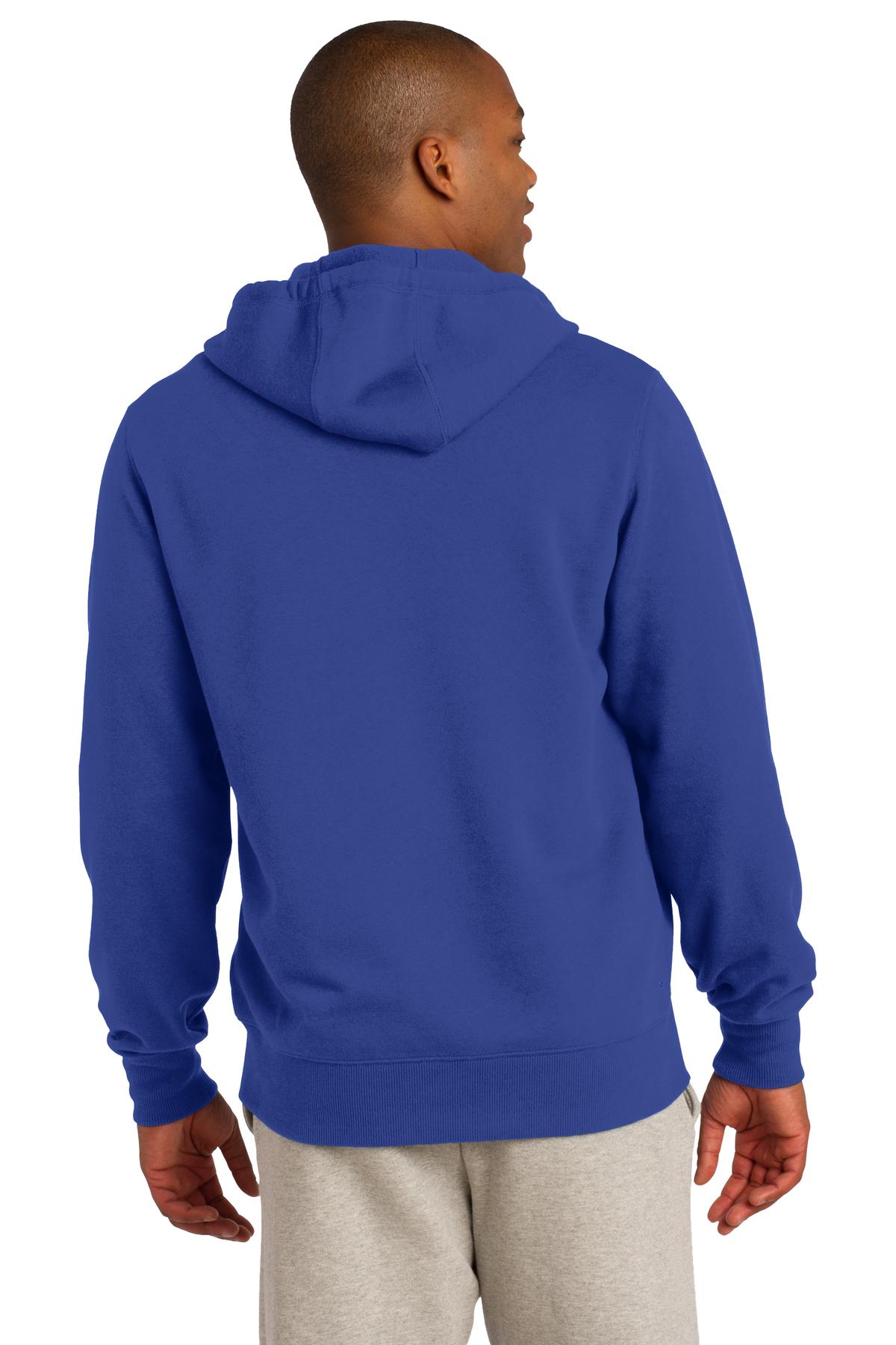 Sport-Tek Men's Full-Zip Hooded Sweatshirt Mens Apparel Sweatshirts & Fleece