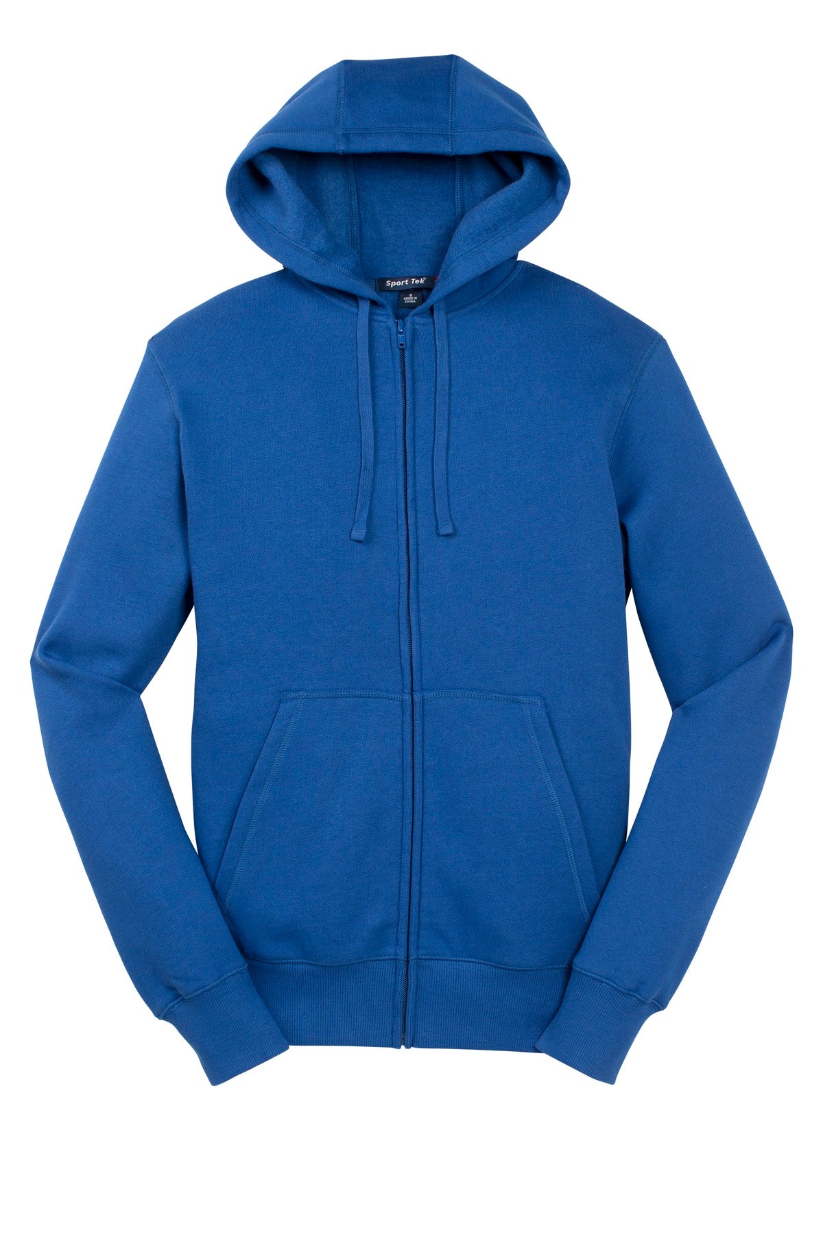 Sport-Tek Men's Full-Zip Hooded Sweatshirt Mens Apparel Sweatshirts & Fleece