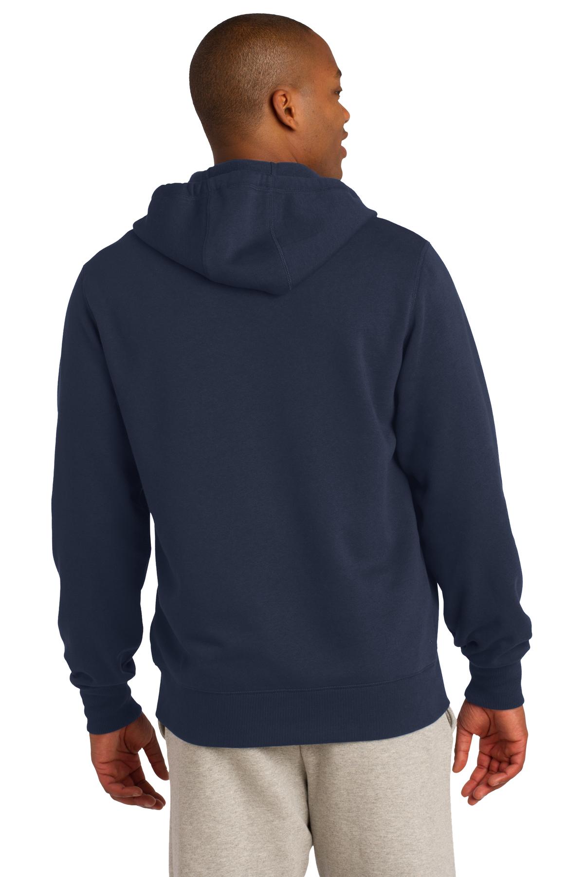 Sport-Tek Men's Full-Zip Hooded Sweatshirt Mens Apparel Sweatshirts & Fleece