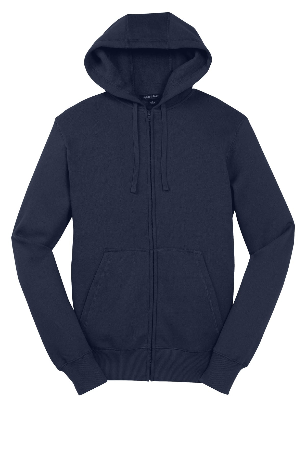 Sport-Tek Men's Full-Zip Hooded Sweatshirt Mens Apparel Sweatshirts & Fleece