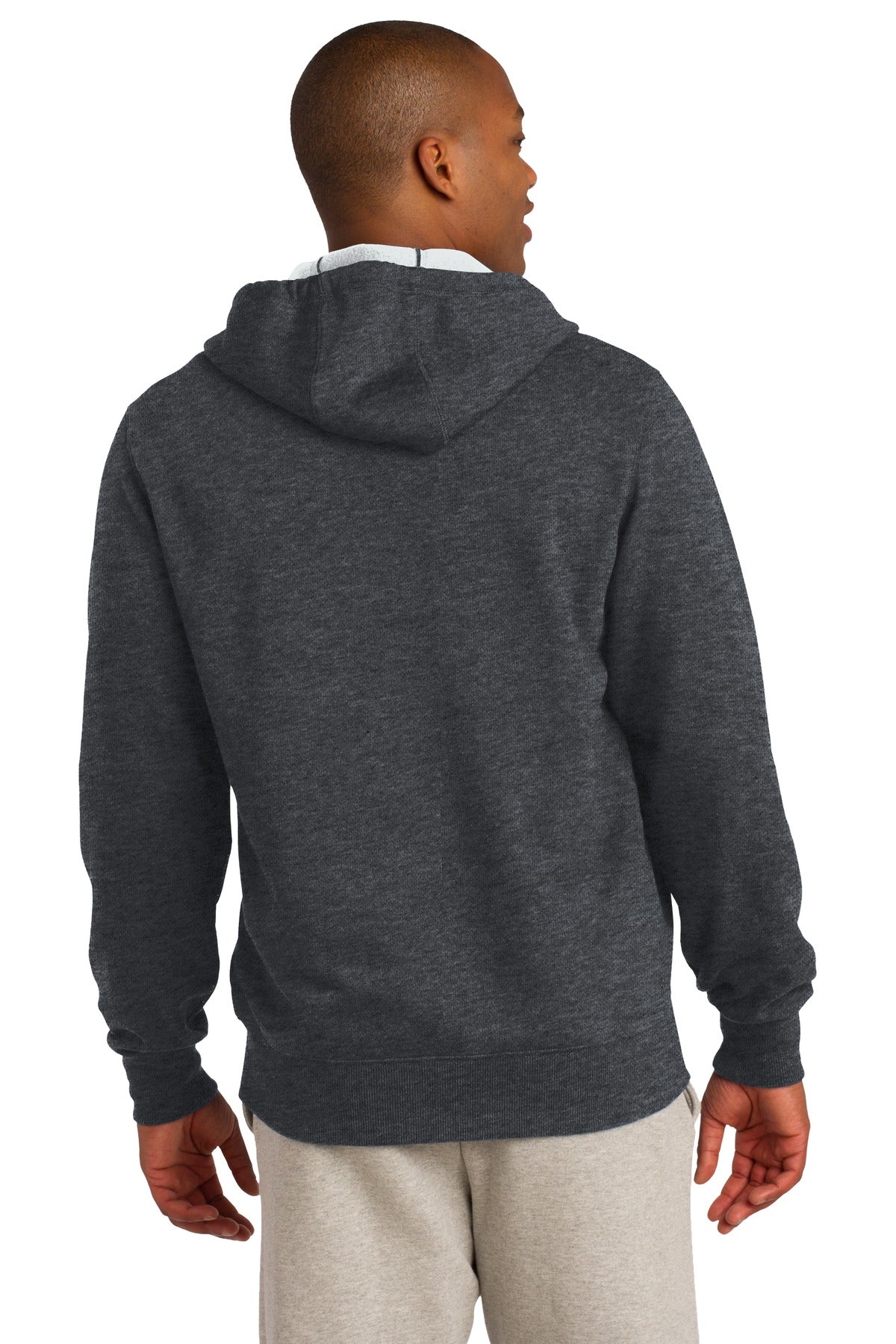 Sport-Tek Men's Full-Zip Hooded Sweatshirt Mens Apparel Sweatshirts & Fleece