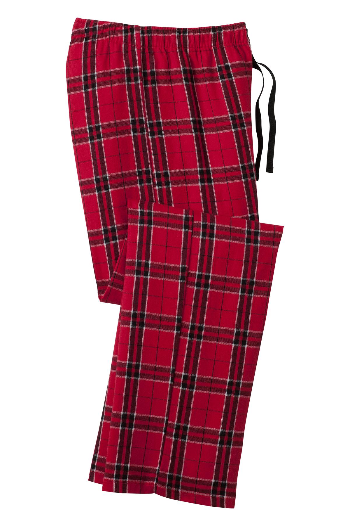 District Women's Flannel Plaid Pant Womens Apparel Pants & Sweatpants