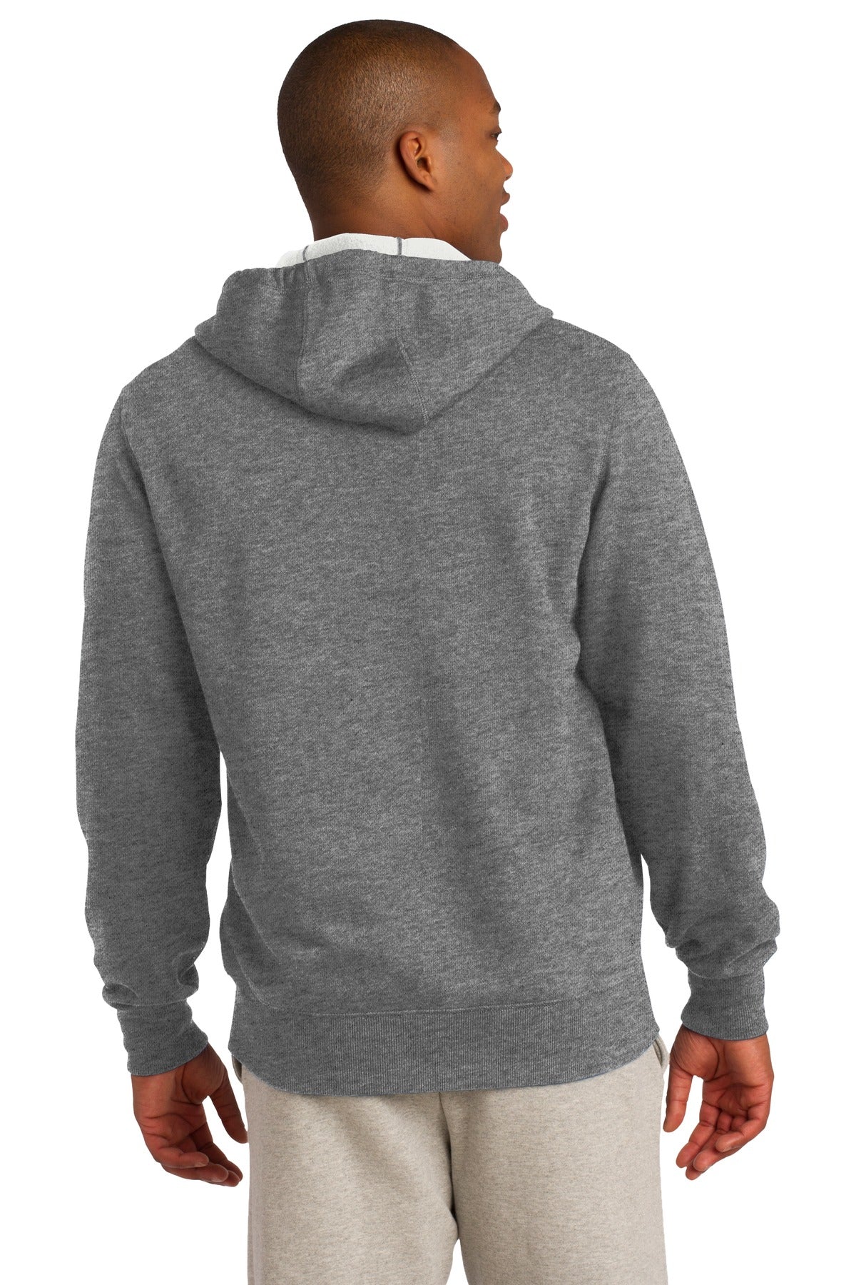 Sport-Tek Men's Full-Zip Hooded Sweatshirt Mens Apparel Sweatshirts & Fleece