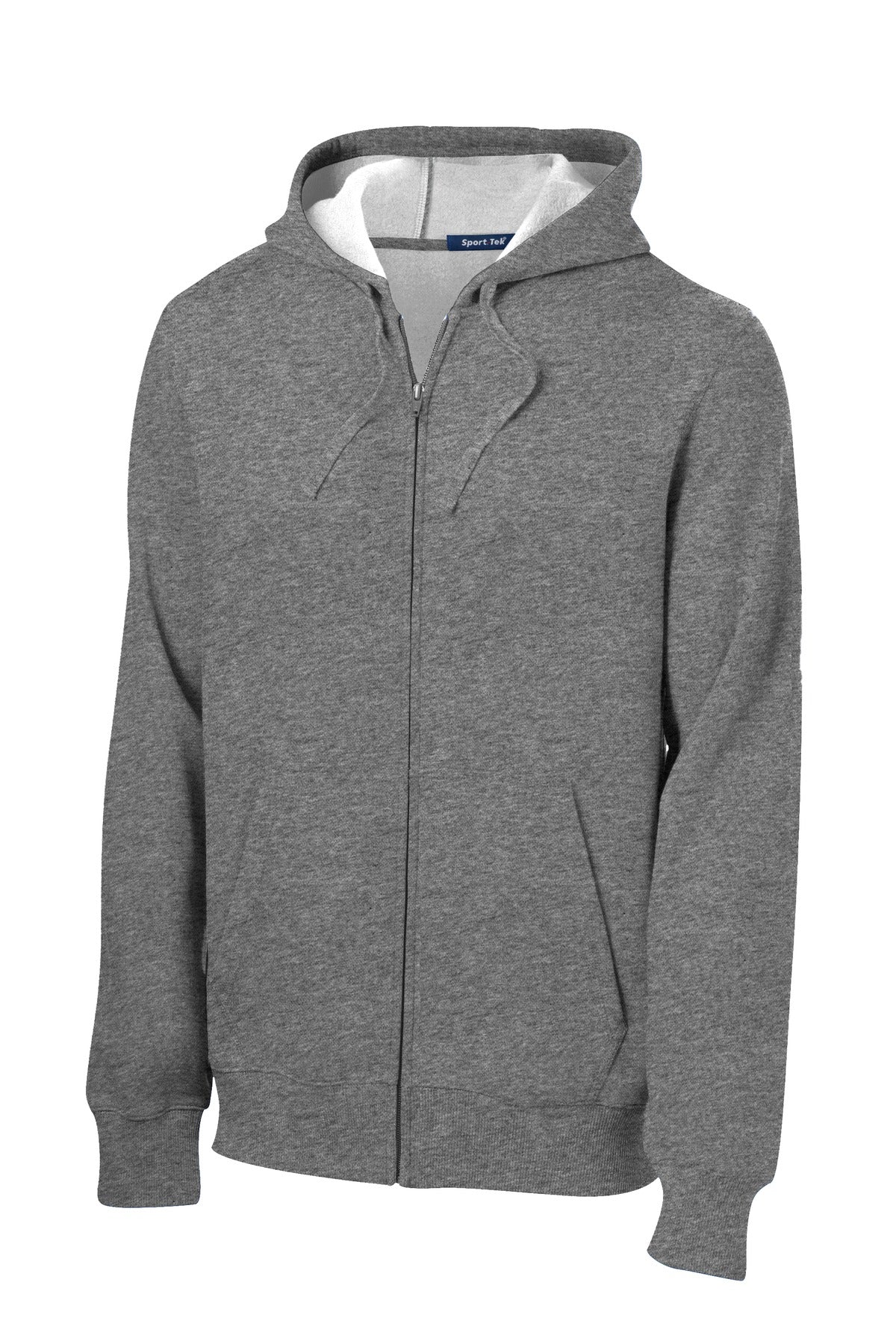 Sport-Tek Men's Full-Zip Hooded Sweatshirt Mens Apparel Sweatshirts & Fleece