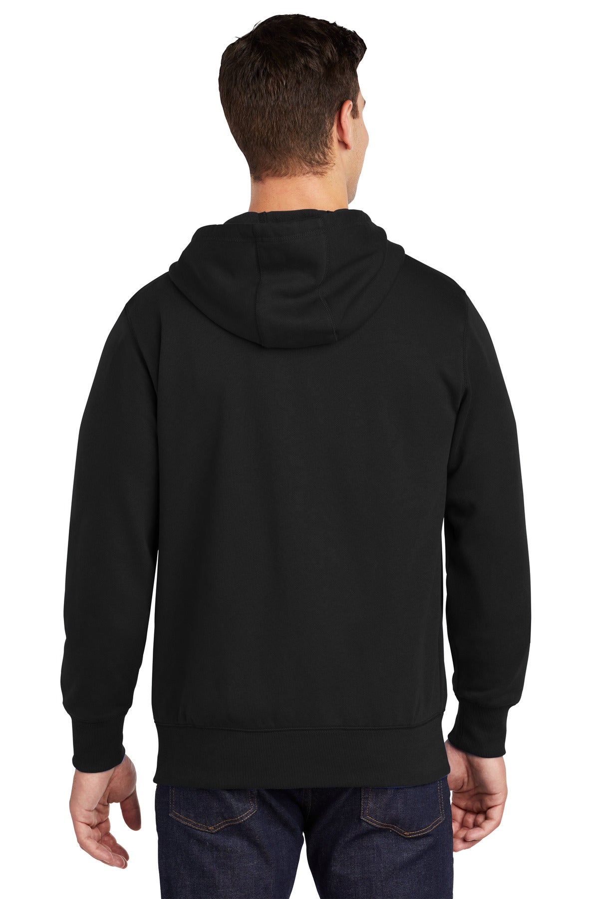 Sport-Tek Men's Full-Zip Hooded Sweatshirt Mens Apparel Sweatshirts & Fleece
