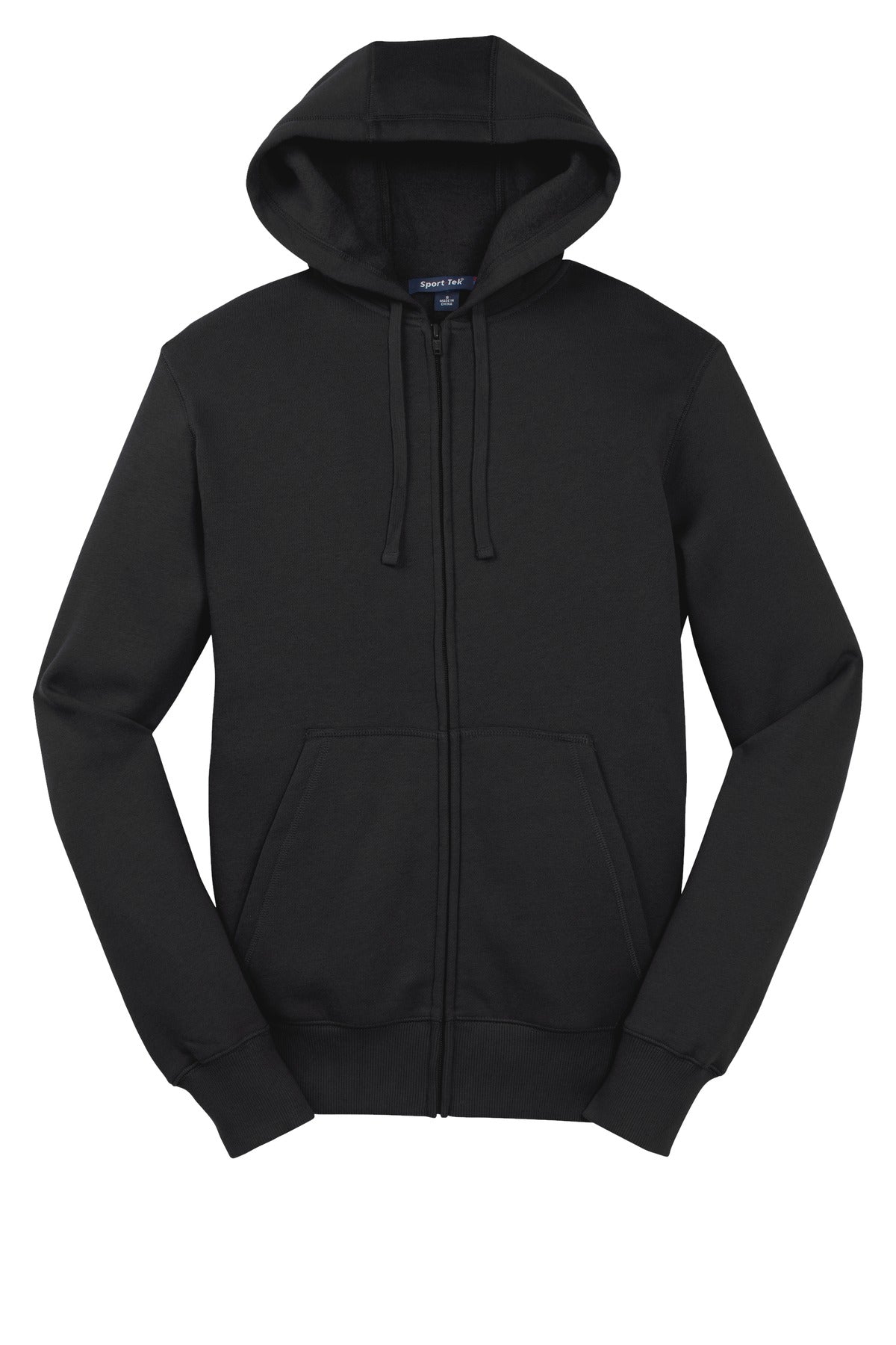 Sport-Tek Men's Full-Zip Hooded Sweatshirt Mens Apparel Sweatshirts & Fleece