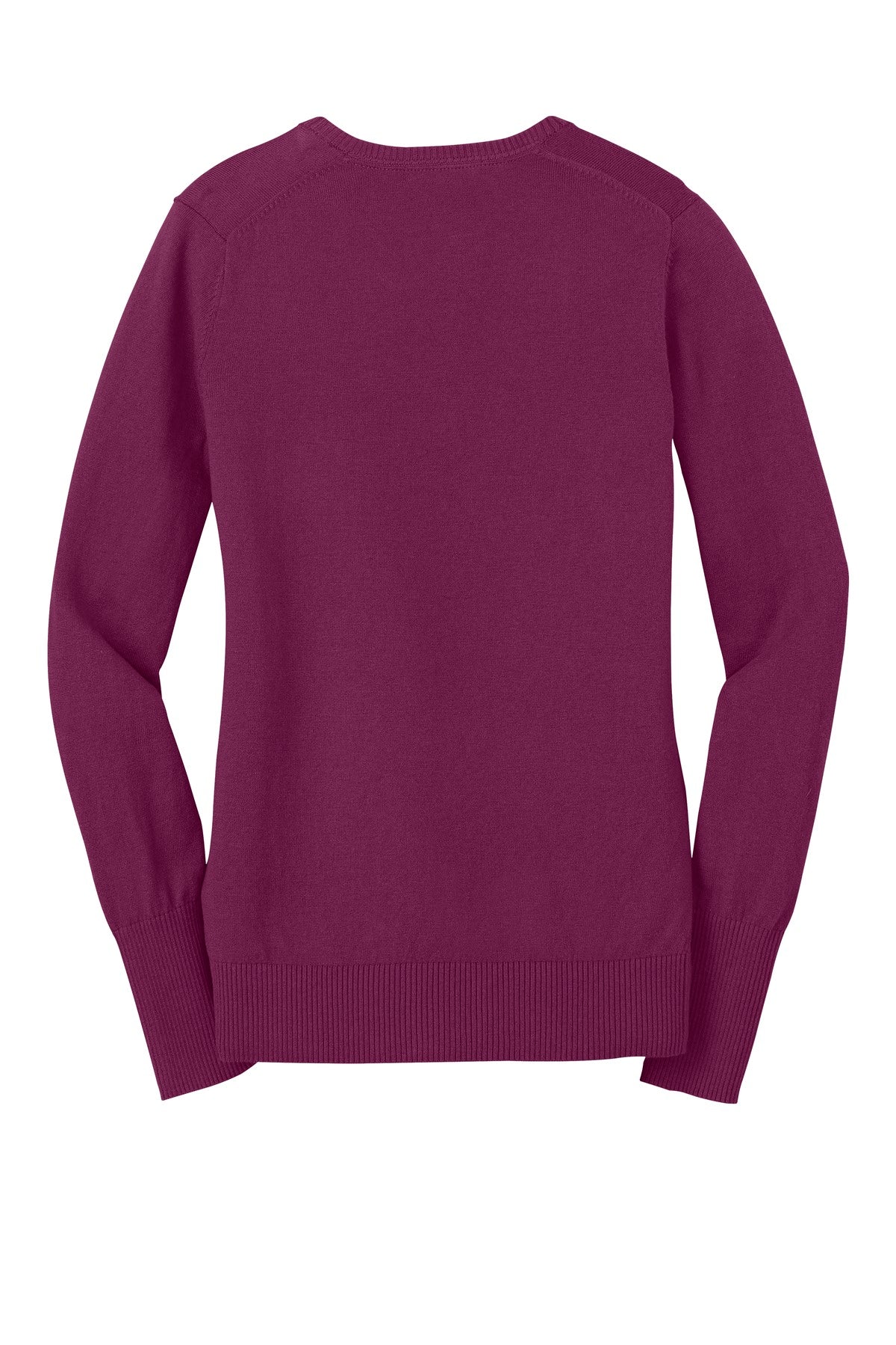 Port Authority Women's V-Neck Sweater. LSW285 Womens Apparel Shirts & Tops