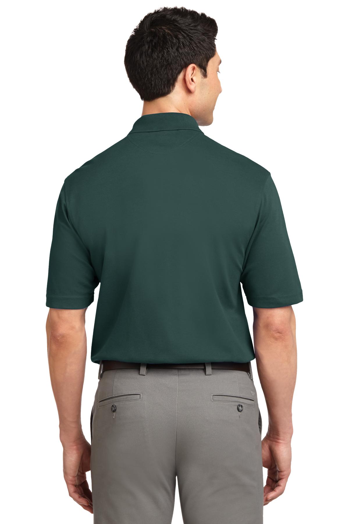 Port Authority Men's Tall Rapid Dry Polo. TLK455 Mens Apparel Shirts & Tops