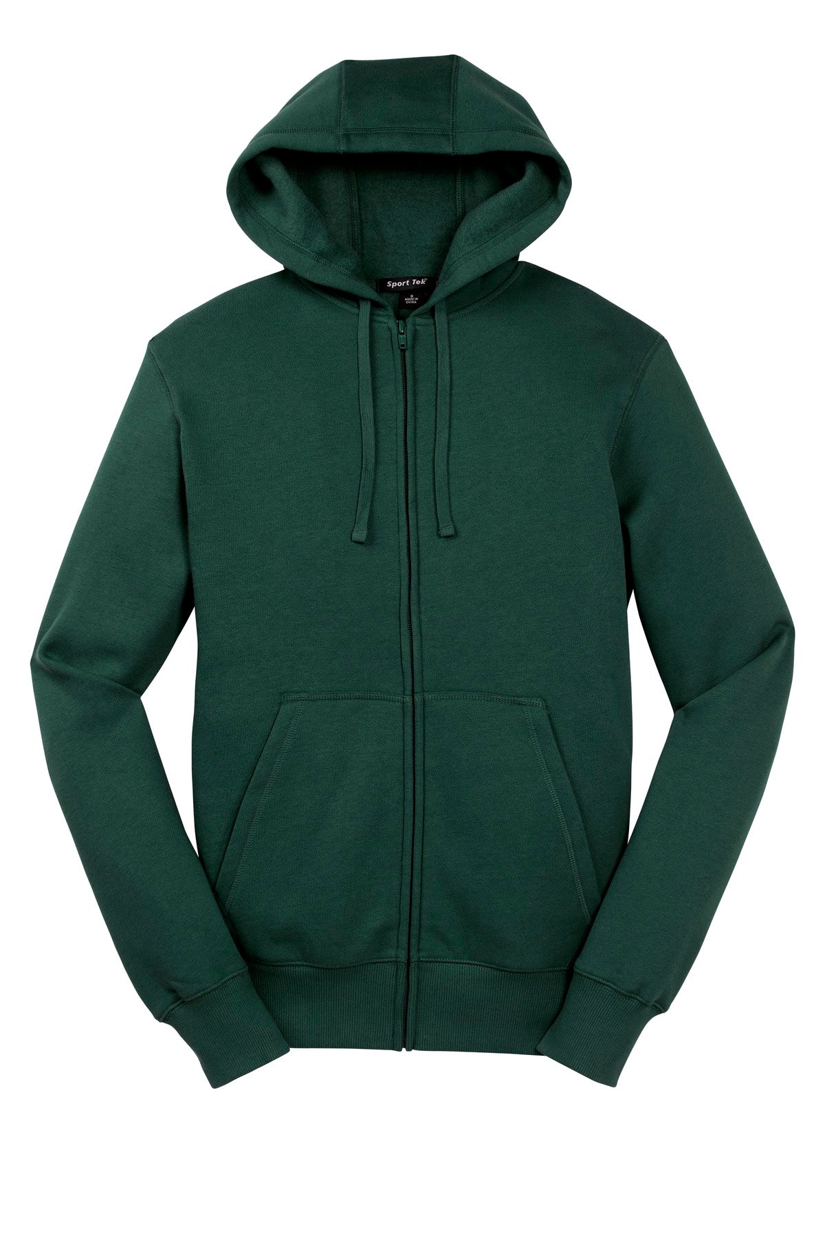 Sport-Tek Men's Full-Zip Hooded Sweatshirt Mens Apparel Sweatshirts & Fleece