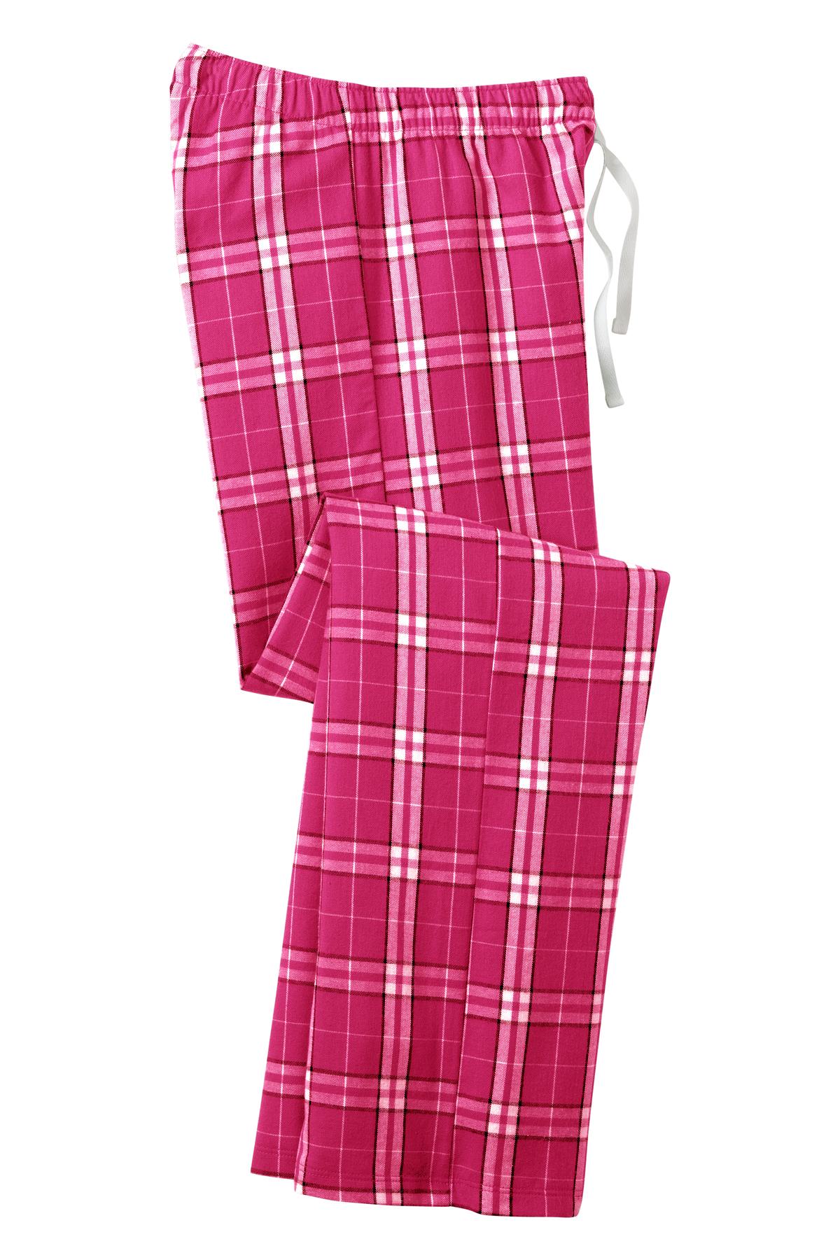 District Women's Flannel Plaid Pant Womens Apparel Pants & Sweatpants