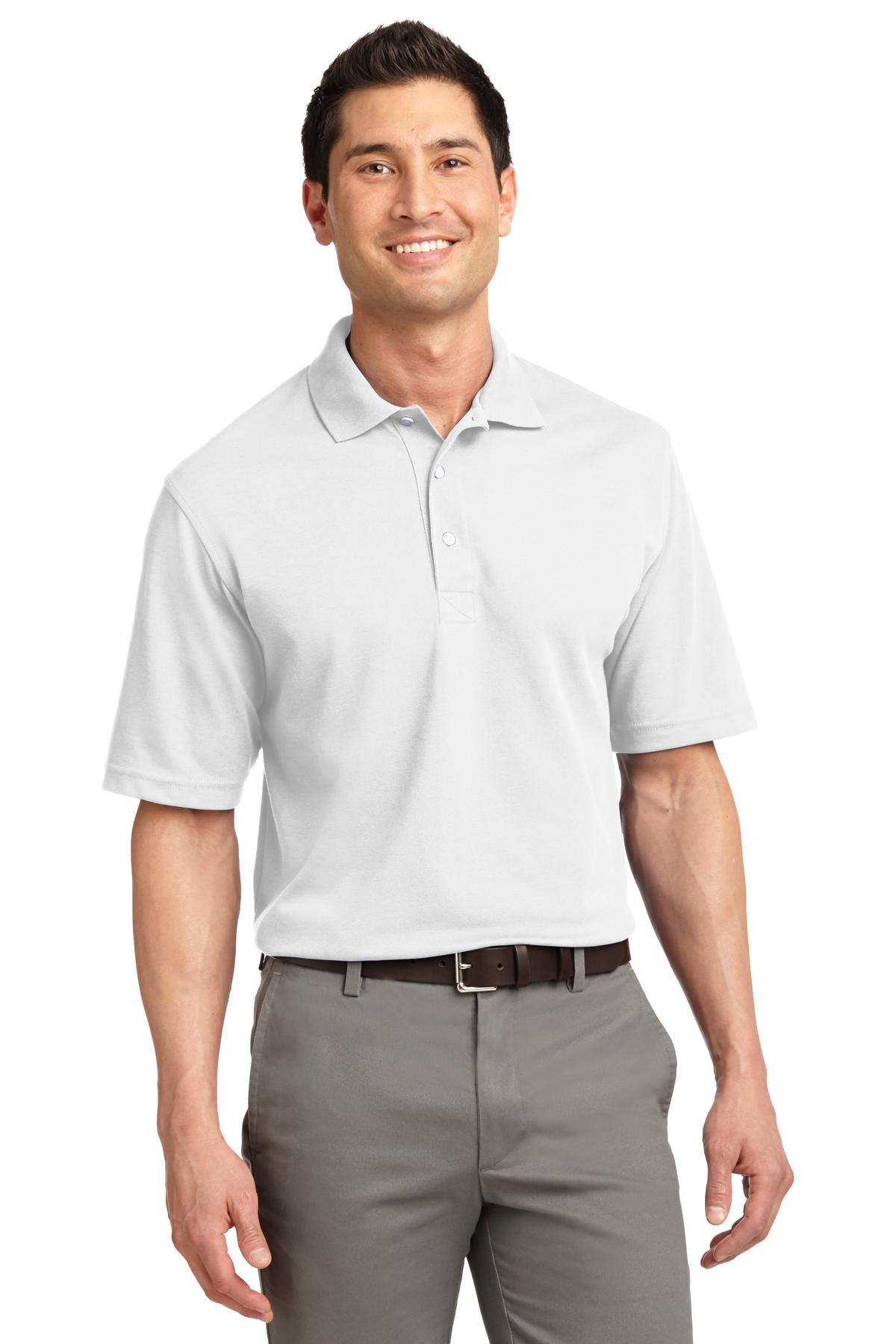 Port Authority Men's Tall Rapid Dry Polo. TLK455 Mens Apparel Shirts & Tops