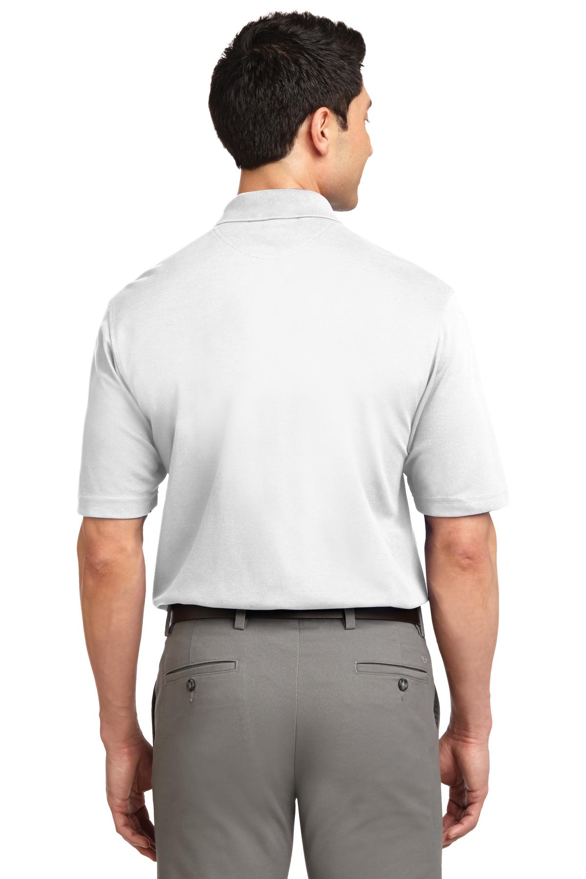 Port Authority Men's Tall Rapid Dry Polo. TLK455 Mens Apparel Shirts & Tops