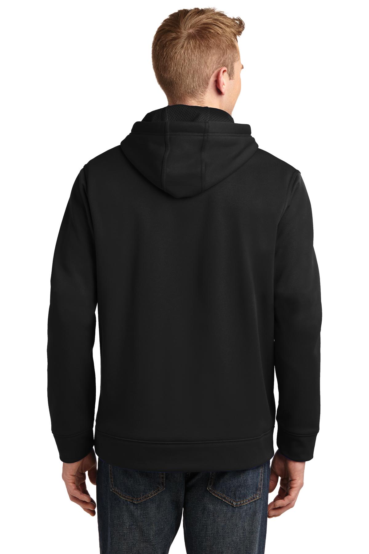 Sport-Tek Men's Repel Fleece Hooded Pullover Mens Apparel Sweatshirts & Fleece