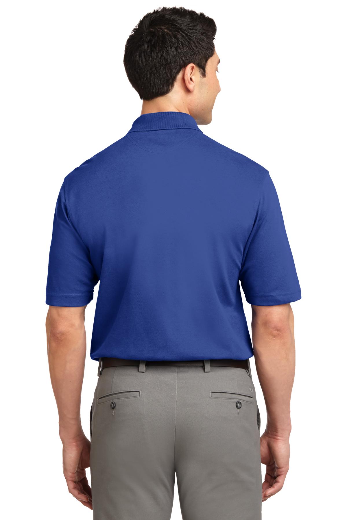 Port Authority Men's Tall Rapid Dry Polo. TLK455 Mens Apparel Shirts & Tops