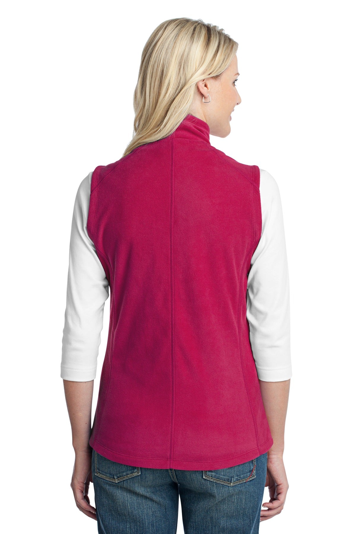 Port Authority Women's Microfleece Vest. L226 Womens Apparel Jackets & Vests