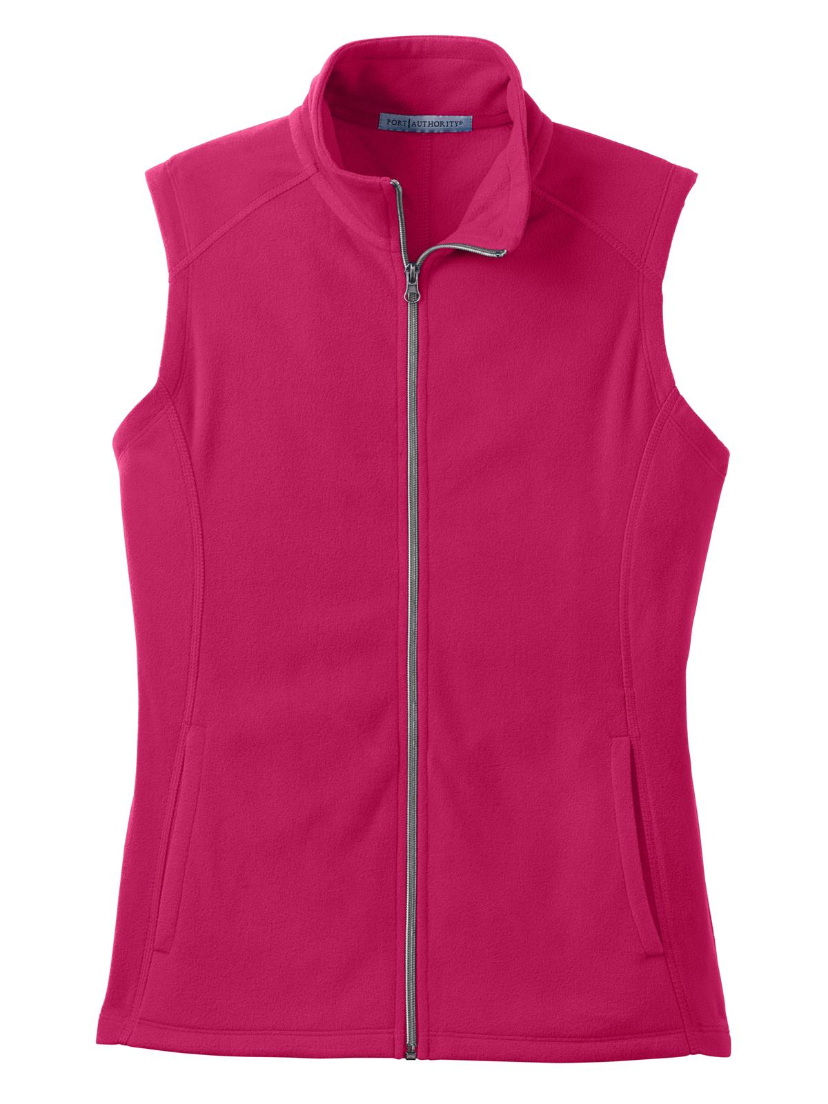 Port Authority Women's Microfleece Vest. L226 Womens Apparel Jackets & Vests