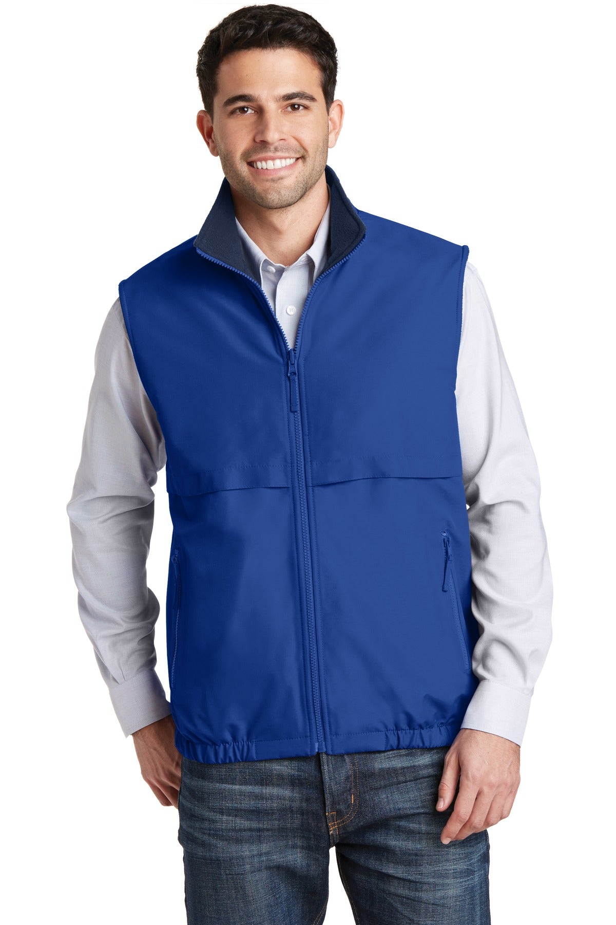 Port Authority Men's Reversible Charger Vest. J7490 Mens Apparel Jackets & Vests