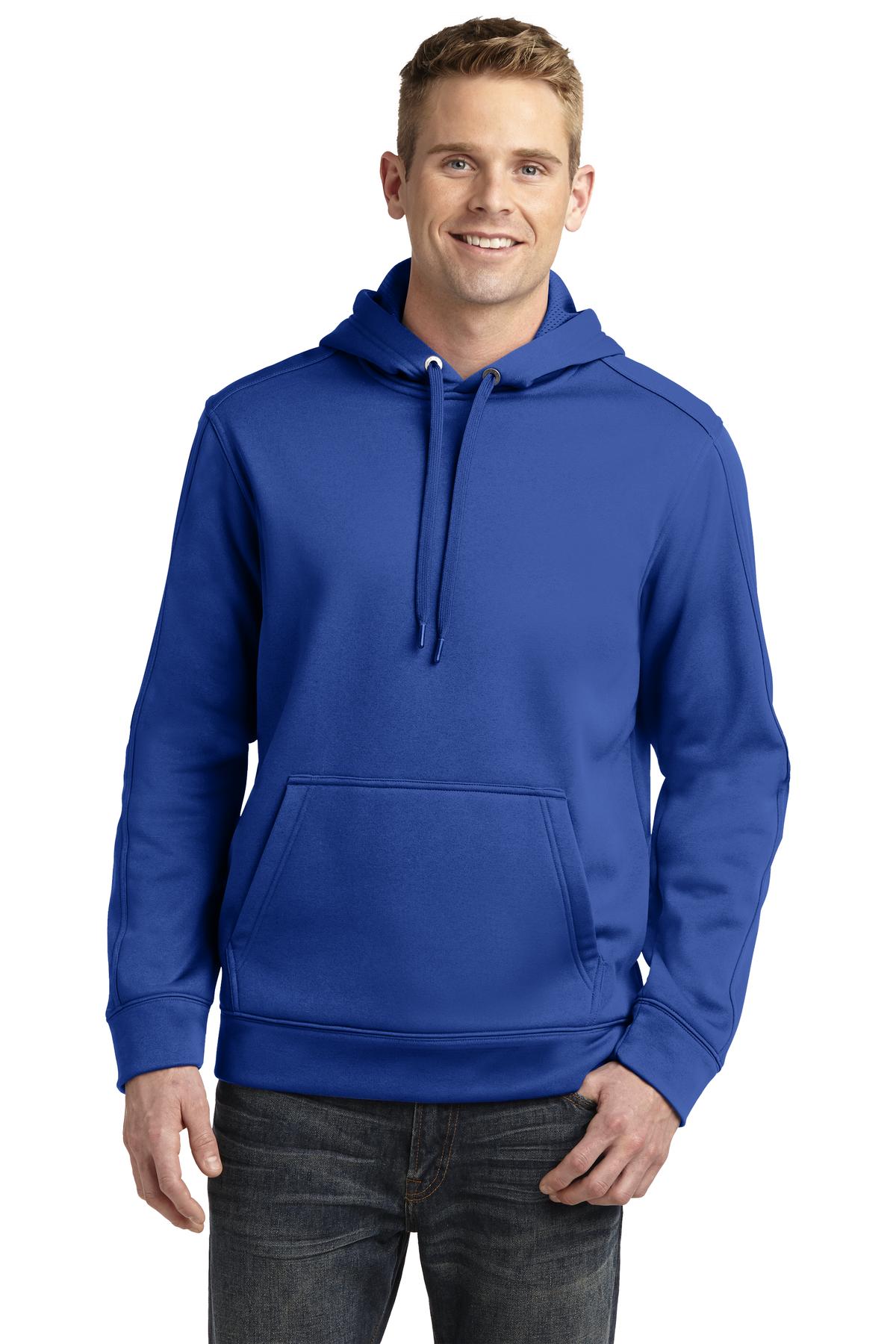Sport-Tek Men's Repel Fleece Hooded Pullover Mens Apparel Sweatshirts & Fleece