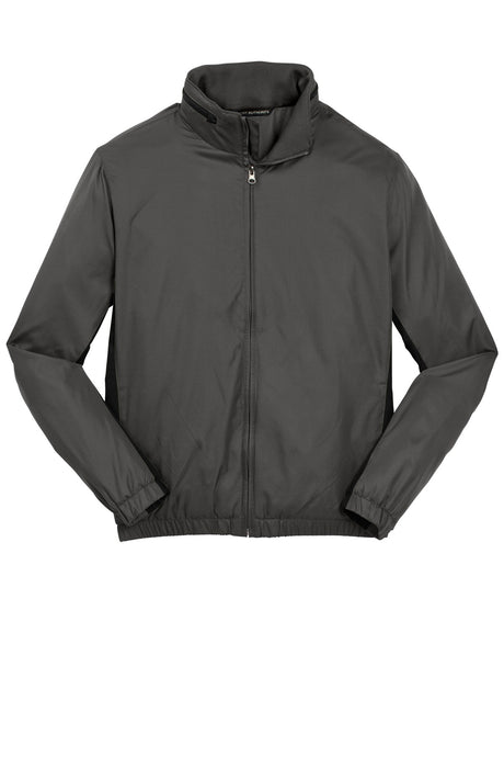 Port Authority Men's Core Colorblock Wind Jacket. J330 Mens Apparel Jackets & Vests