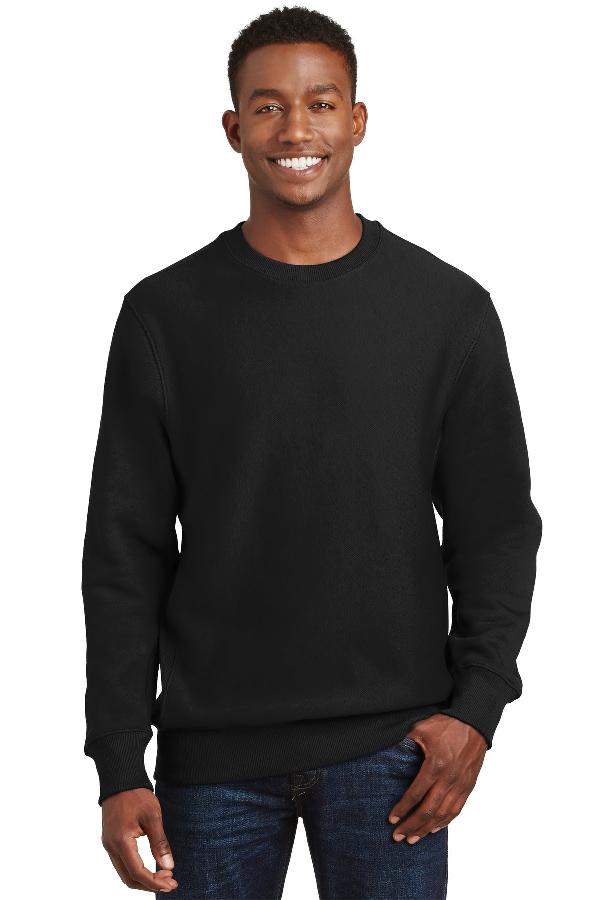 Sport-Tek Men's Super Heavyweight Crewneck Sweatshirt Mens Apparel Sweatshirts & Fleece