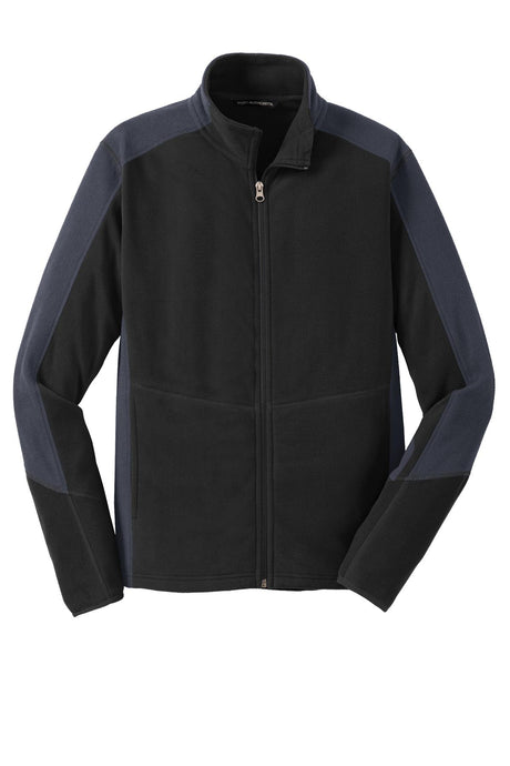 Port Authority Men's Colorblock Microfleece Jacket. F230 Mens Apparel Jackets & Vests