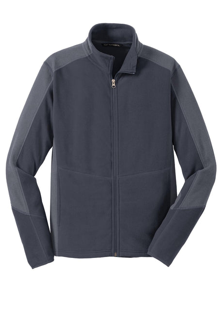 Port Authority Men's Colorblock Microfleece Jacket. F230 Mens Apparel Jackets & Vests