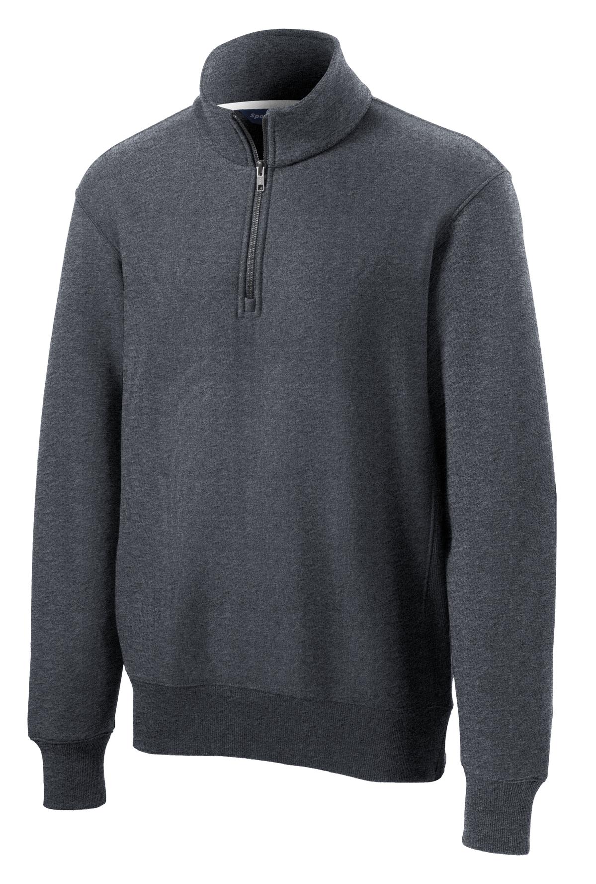 Sport-Tek Men's Super Heavyweight 1/4-Zip Pullover Sweatshirt Mens Apparel Sweatshirts & Fleece