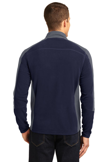 Port Authority Men's Colorblock Microfleece Jacket. F230 Mens Apparel Jackets & Vests
