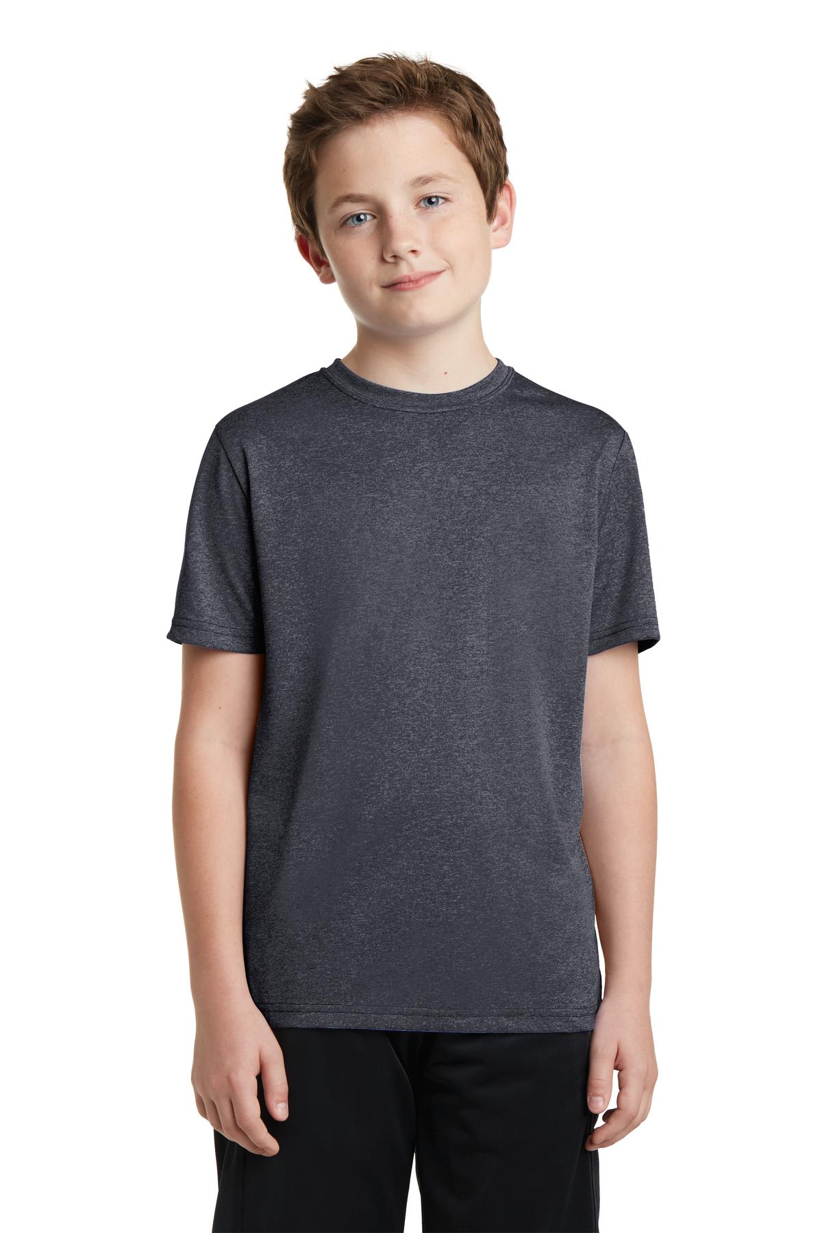 Sport-Tek Youth Heather Contender Tee YST360 Youth Apparel Shirts & Tops