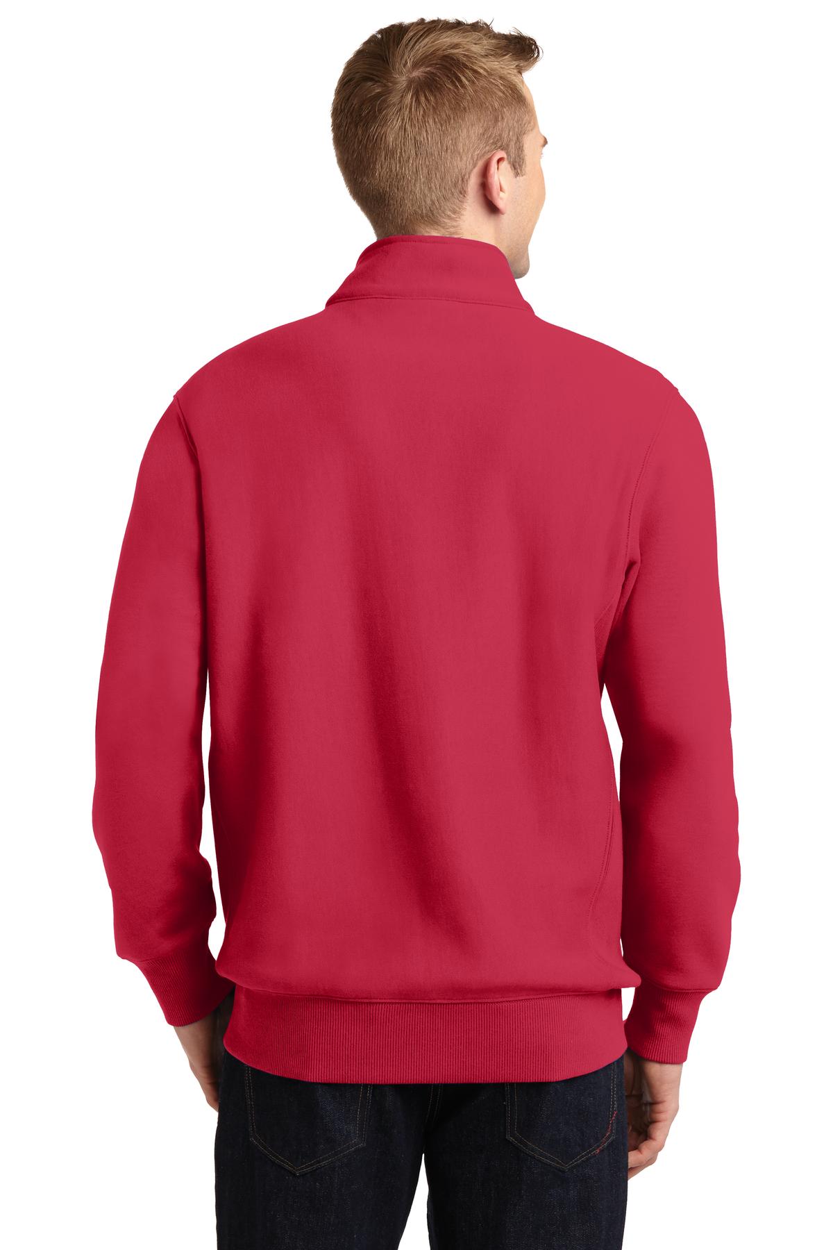 Sport-Tek Men's Super Heavyweight 1/4-Zip Pullover Sweatshirt Mens Apparel Sweatshirts & Fleece