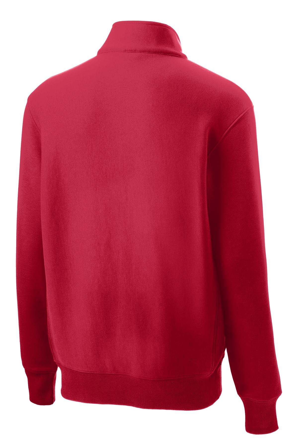 Sport-Tek Men's Super Heavyweight 1/4-Zip Pullover Sweatshirt Mens Apparel Sweatshirts & Fleece