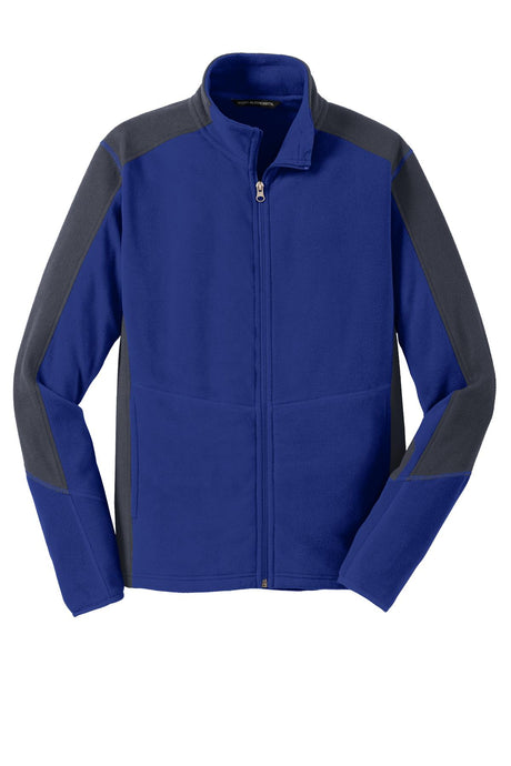 Port Authority Men's Colorblock Microfleece Jacket. F230 Mens Apparel Jackets & Vests