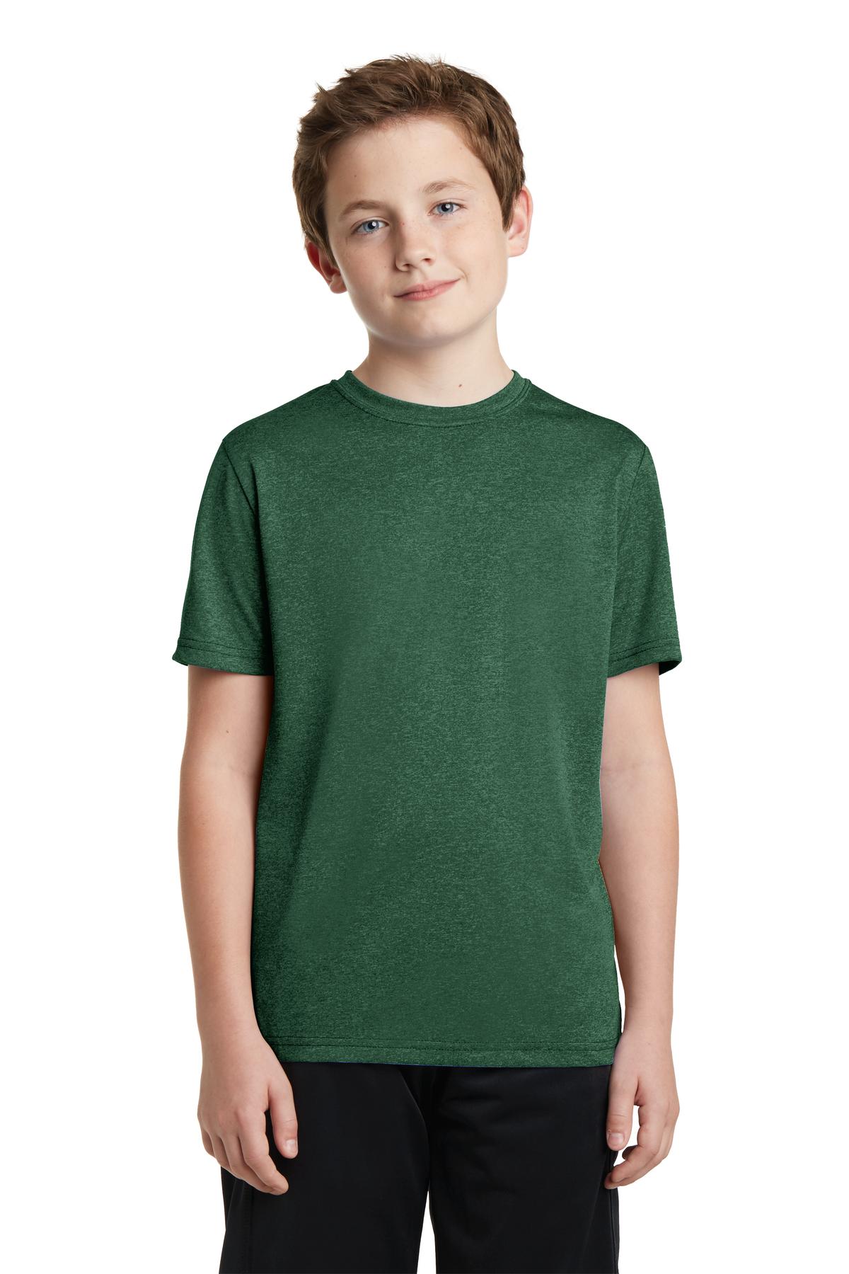 Sport-Tek Youth Heather Contender Tee YST360 Youth Apparel Shirts & Tops
