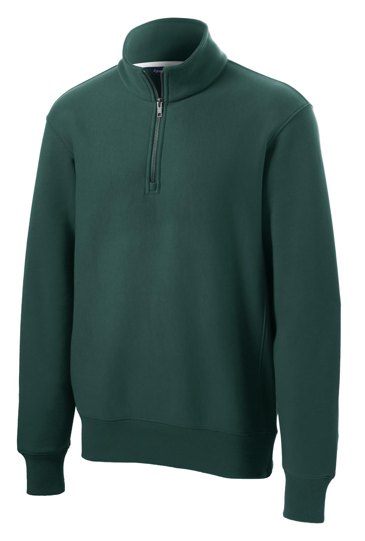 Sport-Tek Men's Super Heavyweight 1/4-Zip Pullover Sweatshirt Mens Apparel Sweatshirts & Fleece