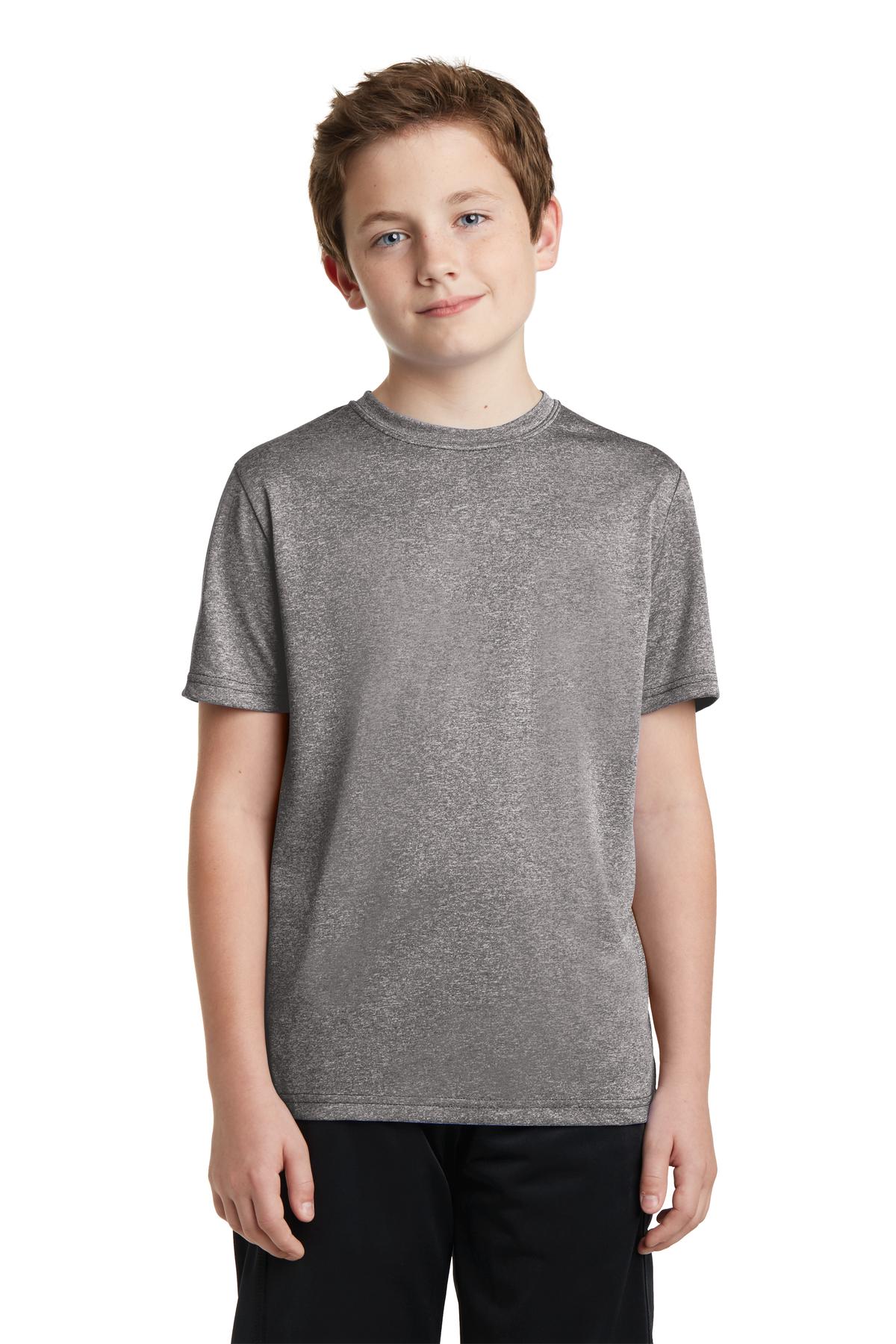 Sport-Tek Youth Heather Contender Tee YST360 Youth Apparel Shirts & Tops