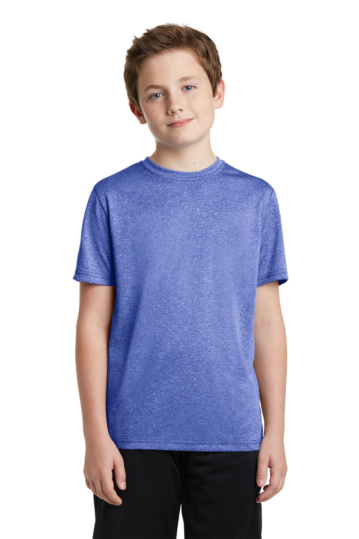 Sport-Tek Youth Heather Contender Tee YST360 Youth Apparel Shirts & Tops