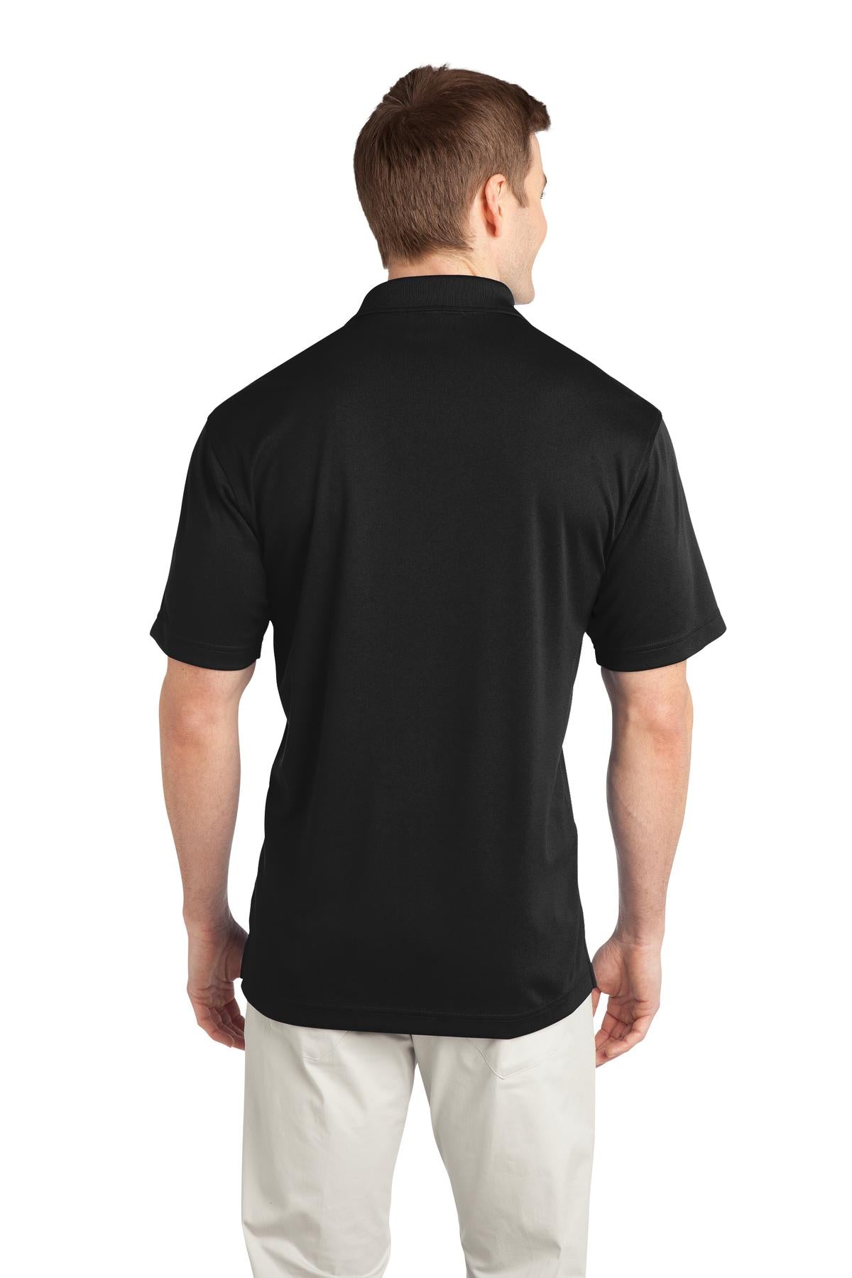 Port Authority Men's Tech Embossed Polo. K548 Mens Apparel Shirts & Tops