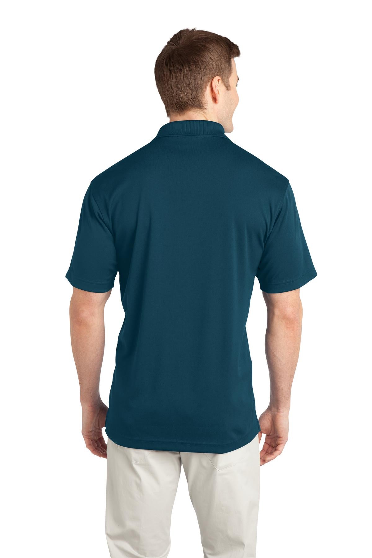 Port Authority Men's Tech Embossed Polo. K548 Mens Apparel Shirts & Tops