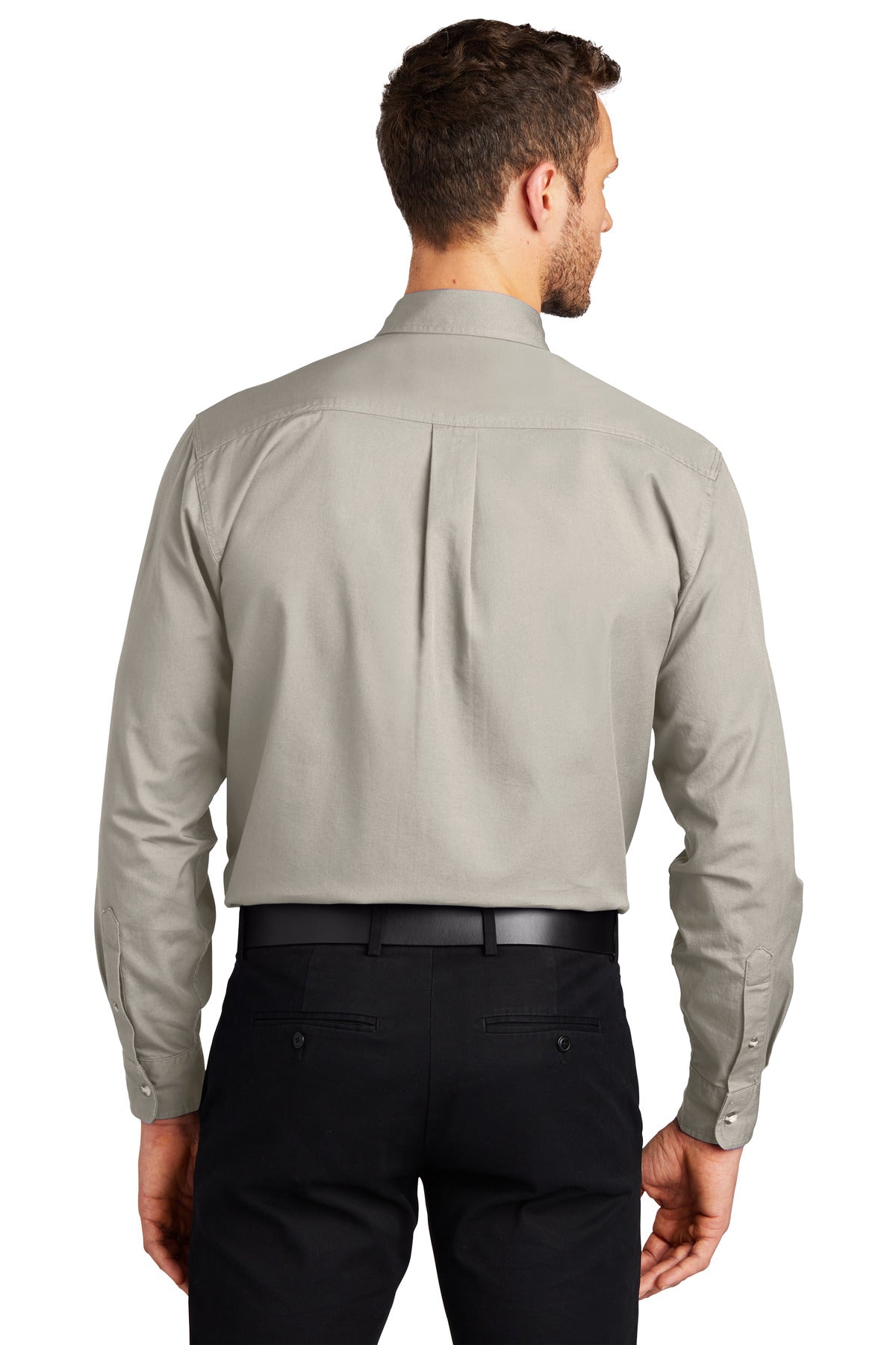 Port Authority Men's Tall Long Sleeve Twill Shirt. TLS600T Mens Apparel Shirts & Tops