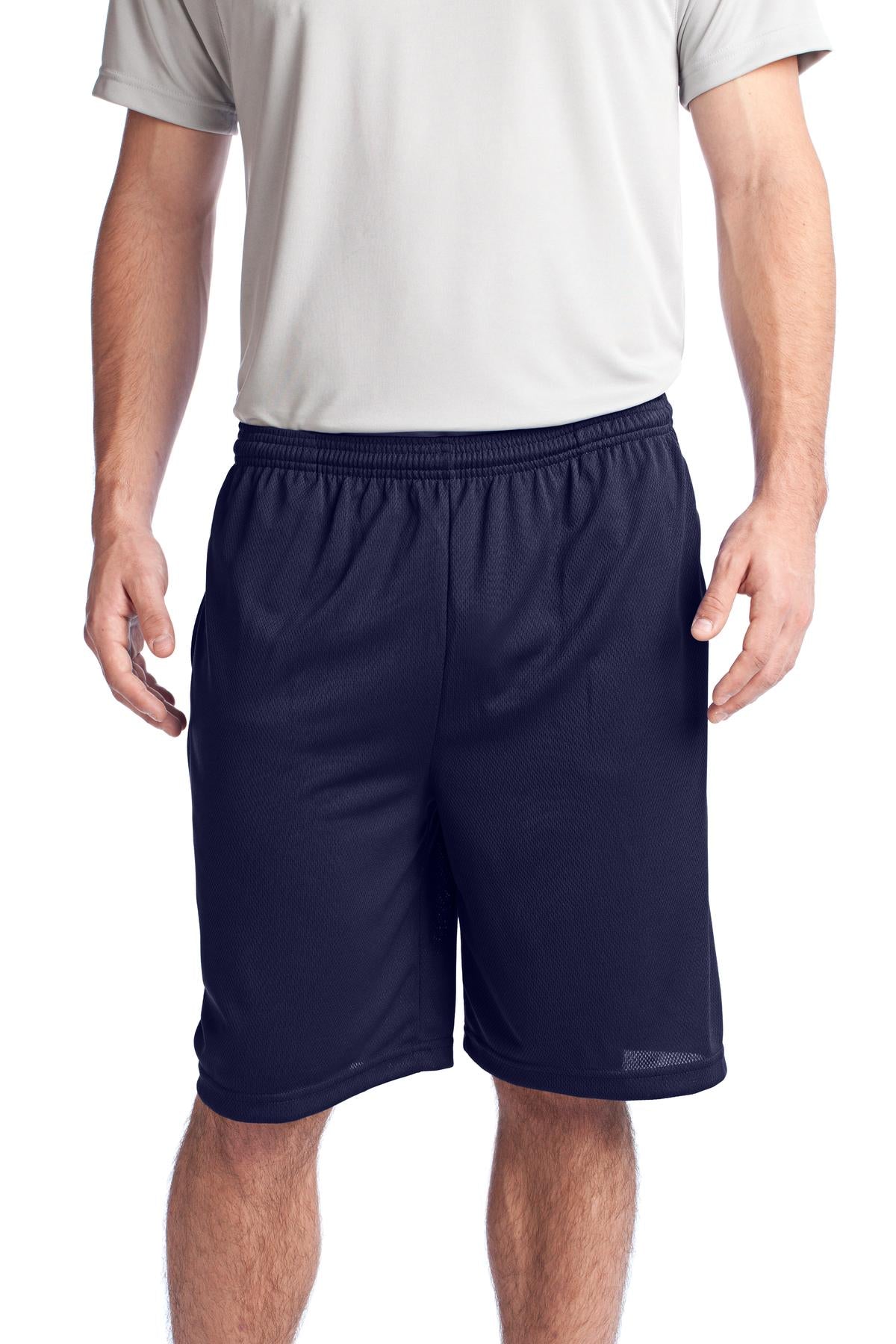 Sport-Tek Men's PosiCharge Tough Mesh Pocket Shorts Mens Apparel Shorts