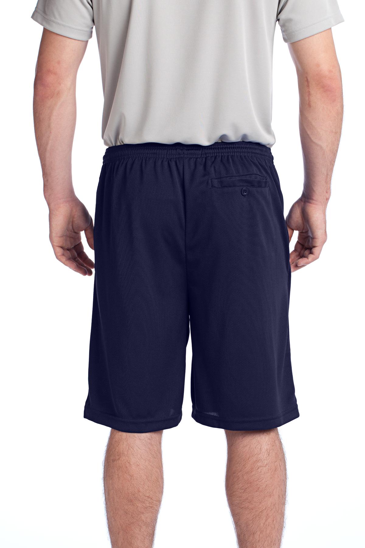 Sport-Tek Men's PosiCharge Tough Mesh Pocket Shorts Mens Apparel Shorts