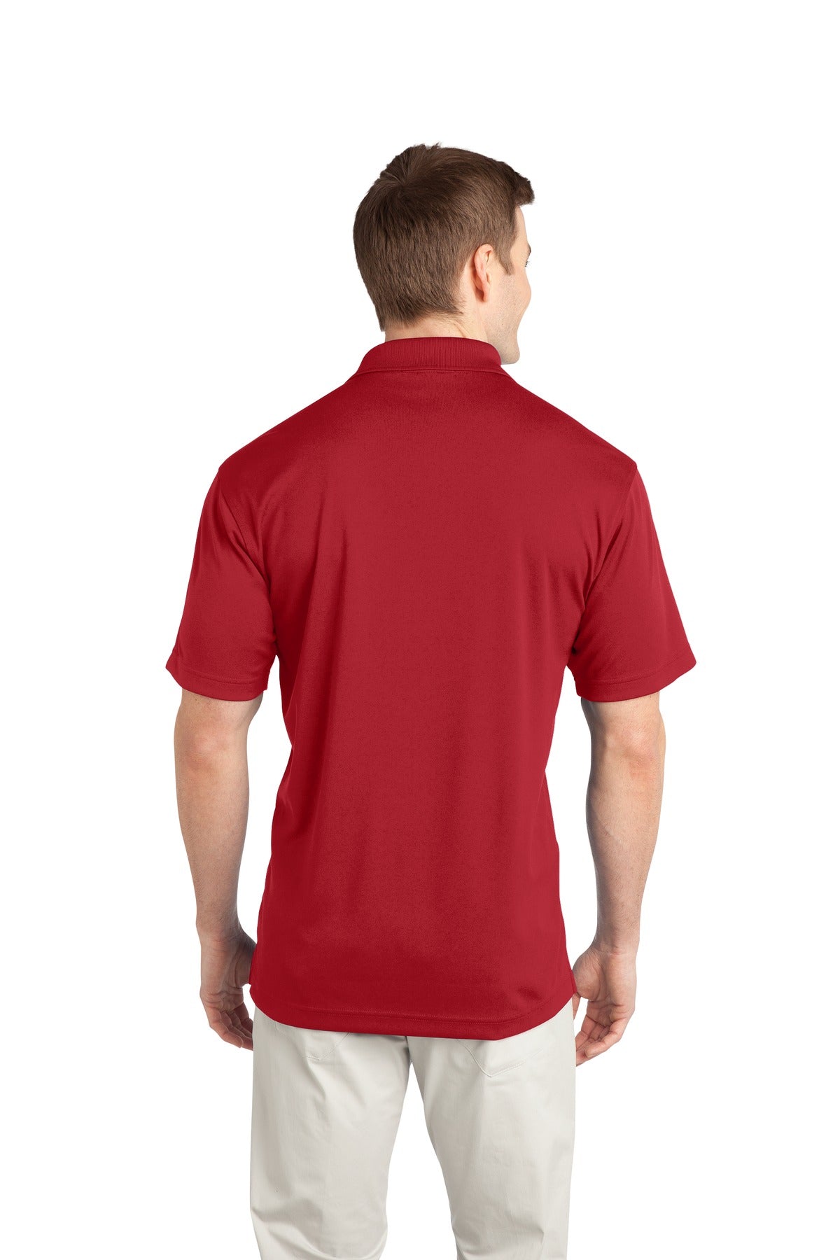 Port Authority Men's Tech Embossed Polo. K548 Mens Apparel Shirts & Tops