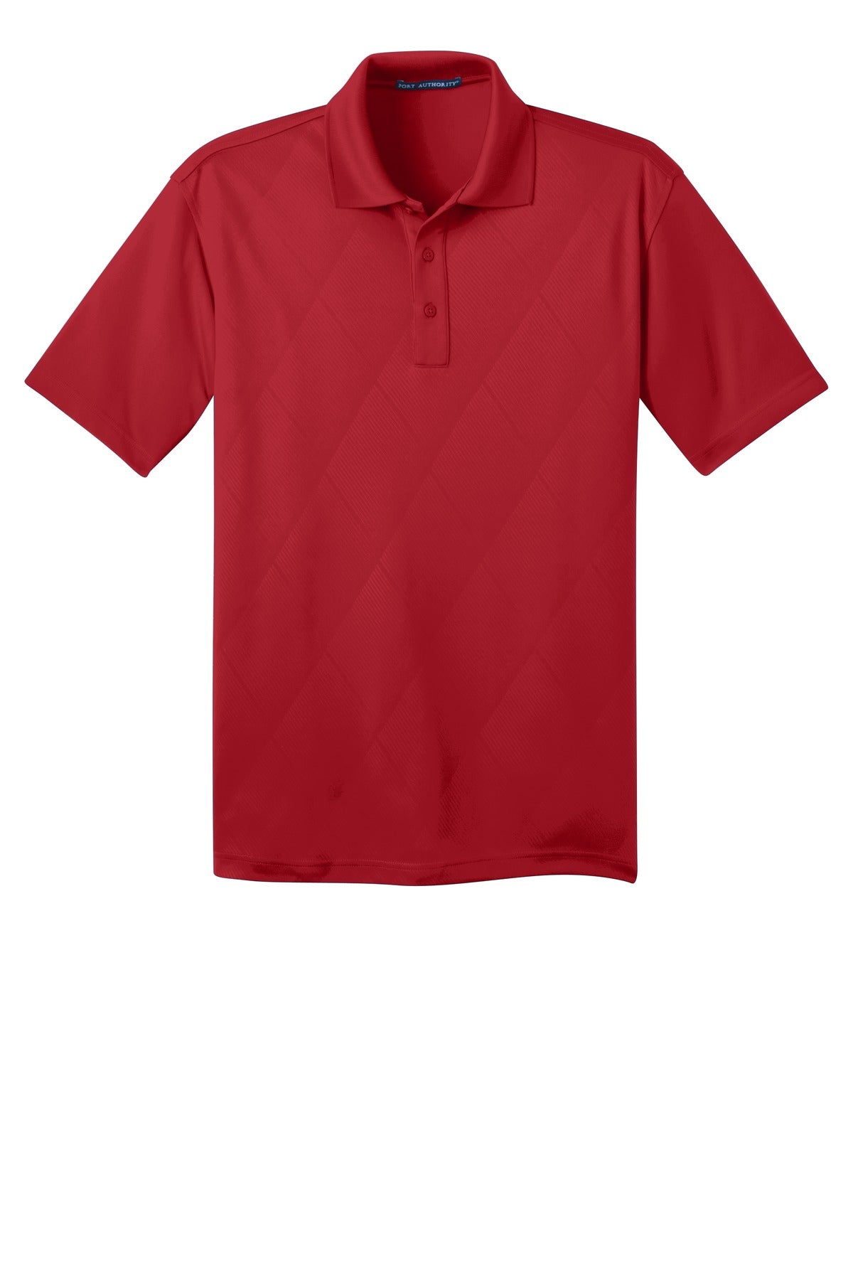 Port Authority Men's Tech Embossed Polo. K548 Mens Apparel Shirts & Tops