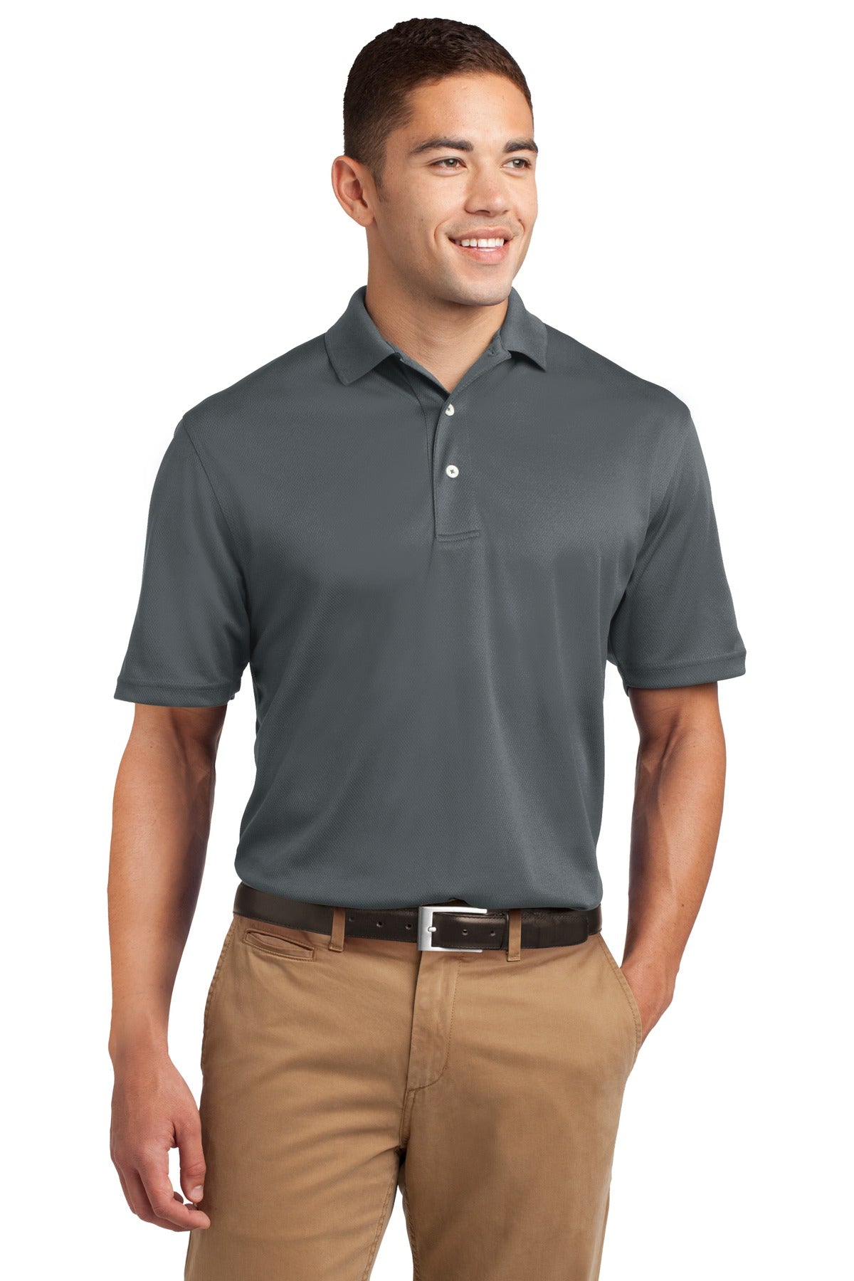 Sport-Tek Men's Tall Dri-Mesh Polo Mens Apparel Shirts & Tops