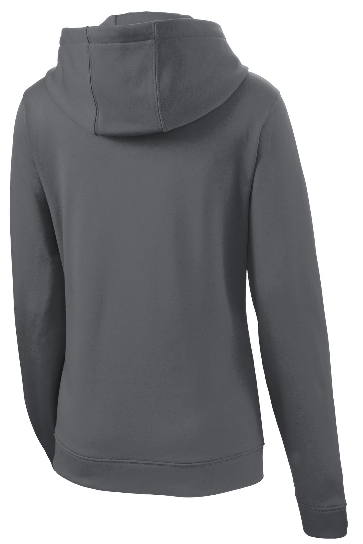 Sport-Tek Women's Sport-Wick Fleece Full-Zip Hooded Jacket Womens Apparel Jackets & Vests