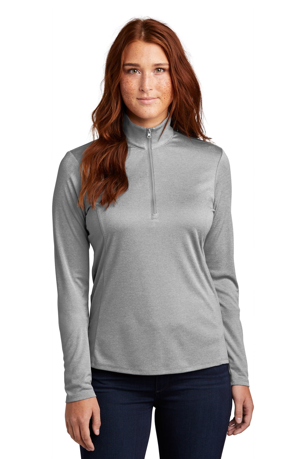 Sport-Tek Women's Endeavor 1/2-Zip Pullover LST469 Womens Apparel Sweatshirts & Fleece