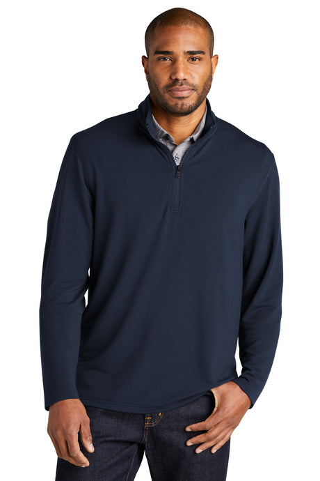 Port Authority Men's Microterry 1/4-Zip Pullover K825 Mens Apparel Sweatshirts & Fleece