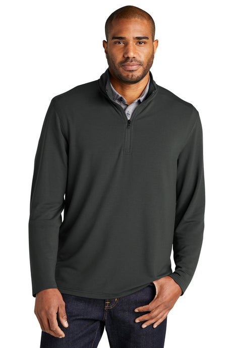 Port Authority Men's Microterry 1/4-Zip Pullover K825 Mens Apparel Sweatshirts & Fleece