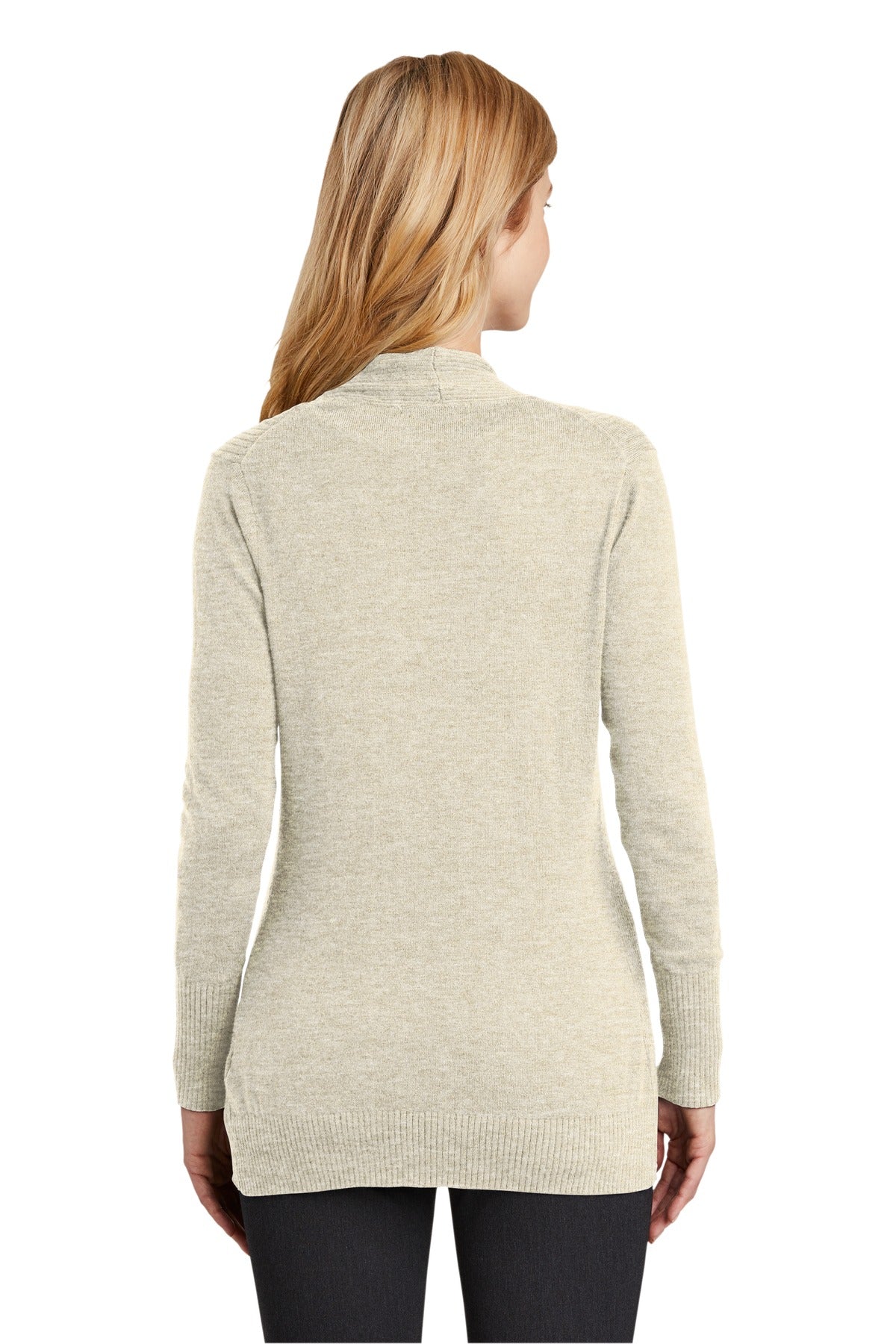 Port Authority Women's Open Front Cardigan Sweater. LSW289 Womens Apparel Sweatshirts & Fleece